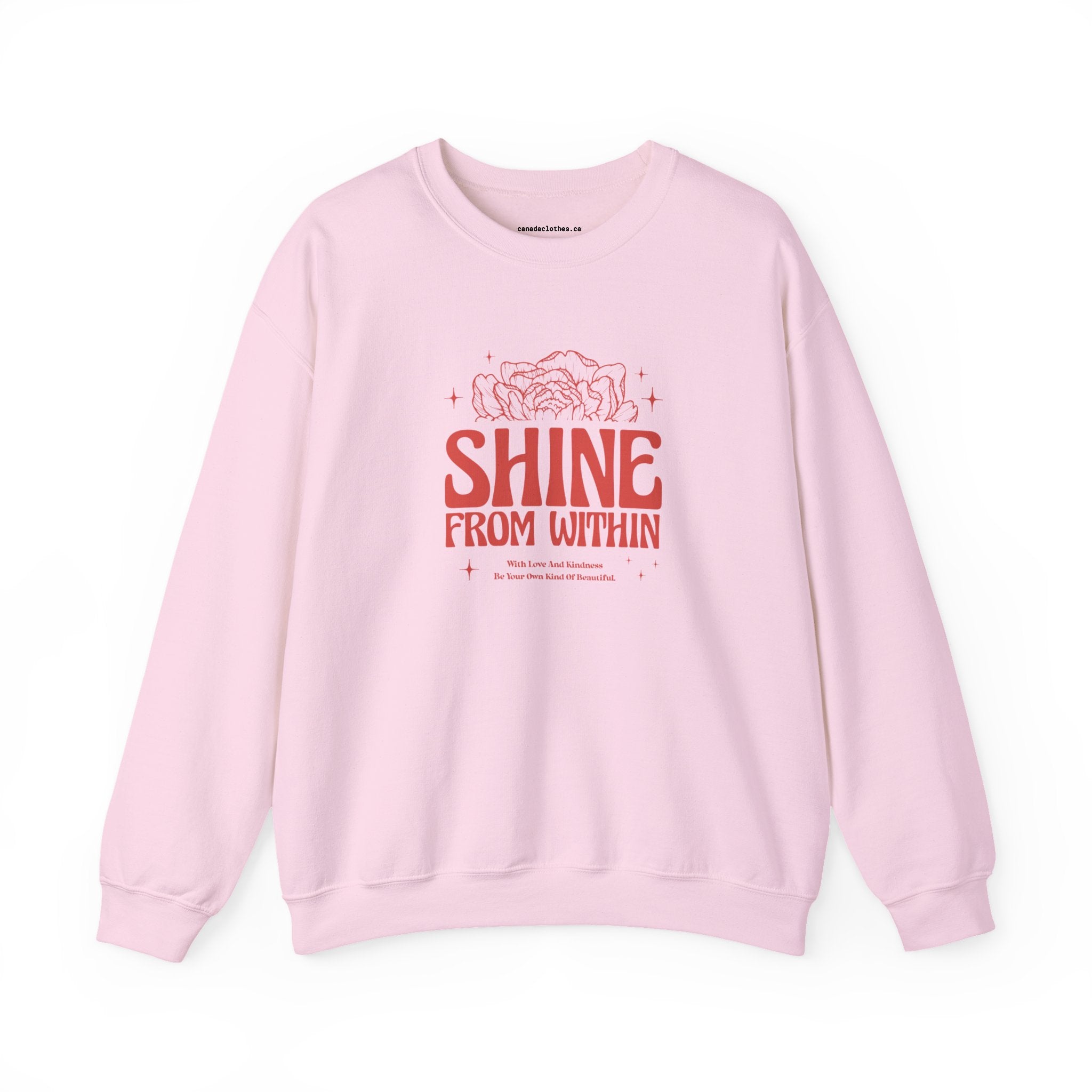 Shine From Within - Vintage Graphic Sweatshirt - {{variant_option}} - Sweatshirt - canadaclothes.ca