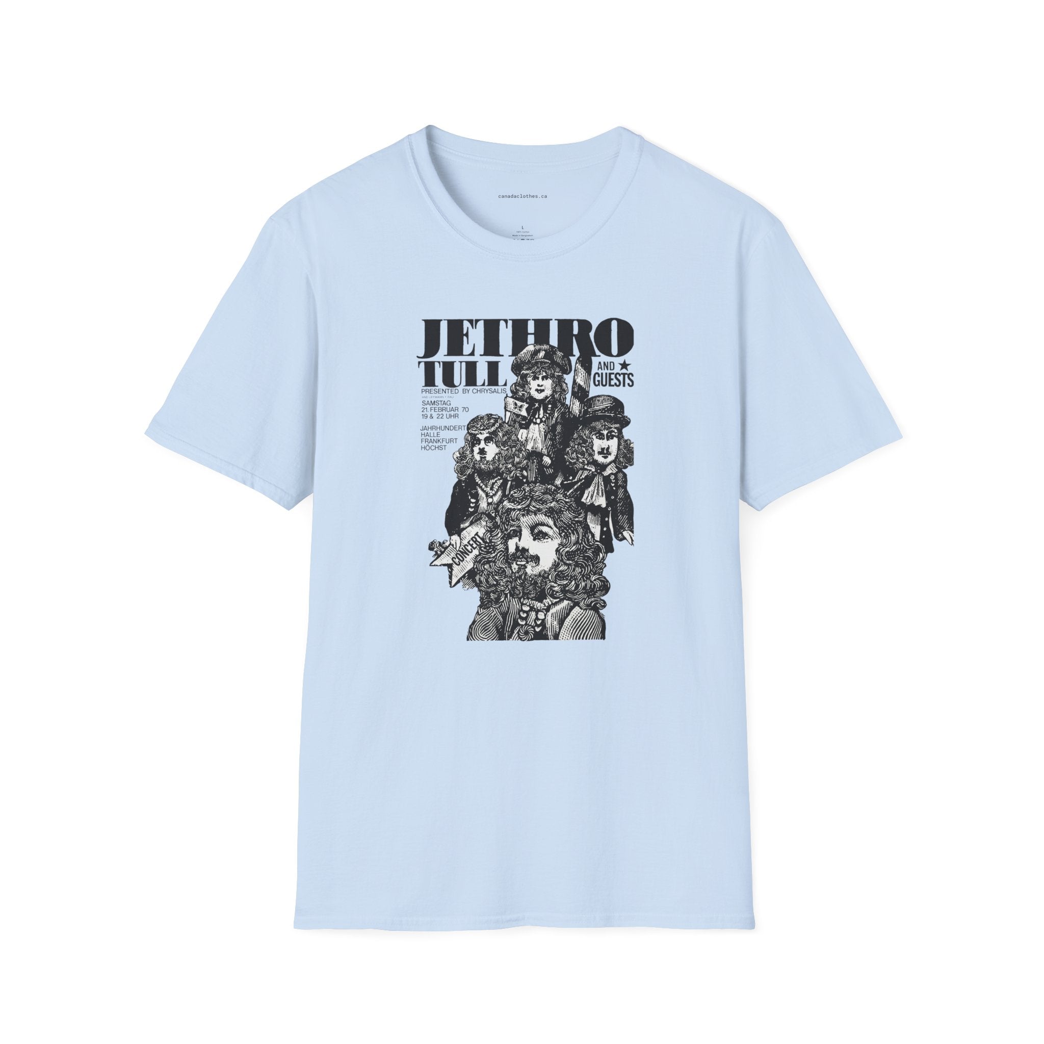 Jethro Tull Band Poster - Vintage Graphic T-Shirt - {{variant_option}} - T-Shirt - canadaclothes.ca