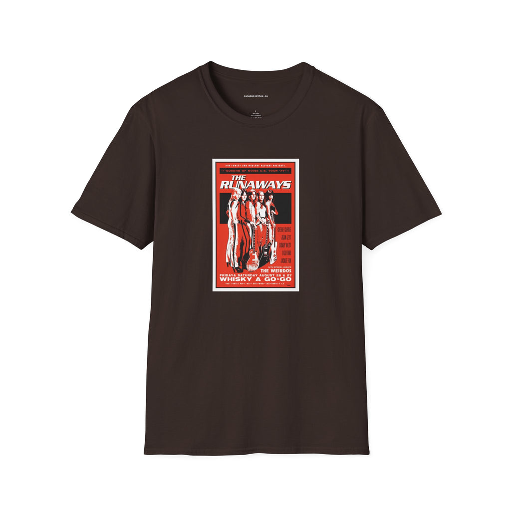 The Runaways Band Poster - Vintage Graphic T-Shirt - {{variant_option}} - T-Shirt - canadaclothes.ca