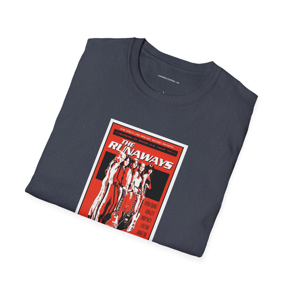 The Runaways Band Poster - Vintage Graphic T-Shirt - {{variant_option}} - T-Shirt - canadaclothes.ca