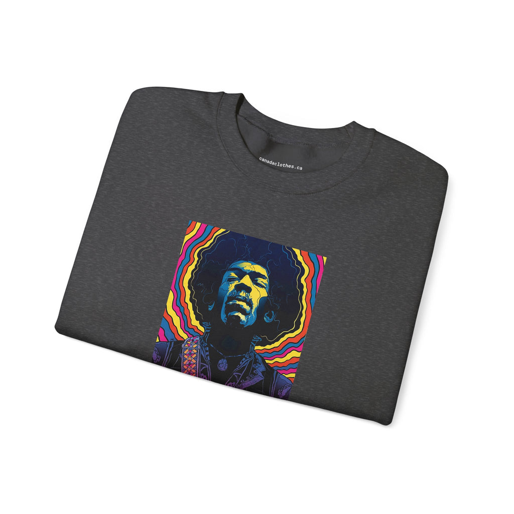 Jimi Hendrix Voodoo Child - Vintage Graphic Sweatshirt - {{variant_option}} - Sweatshirt - canadaclothes.ca