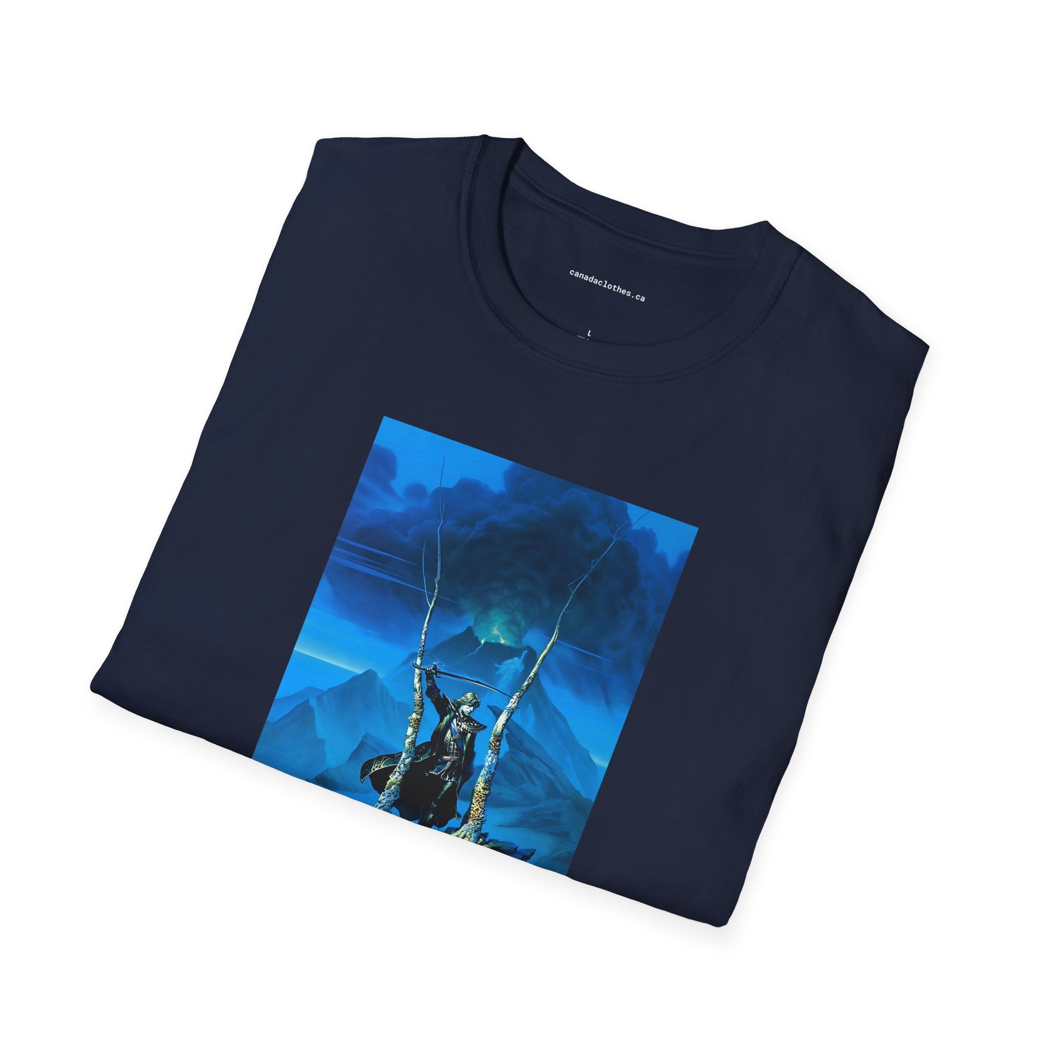 Epic Swordsman - Fantasy Graphic T-Shirt - {{variant_option}} - T-Shirt - canadaclothes.ca