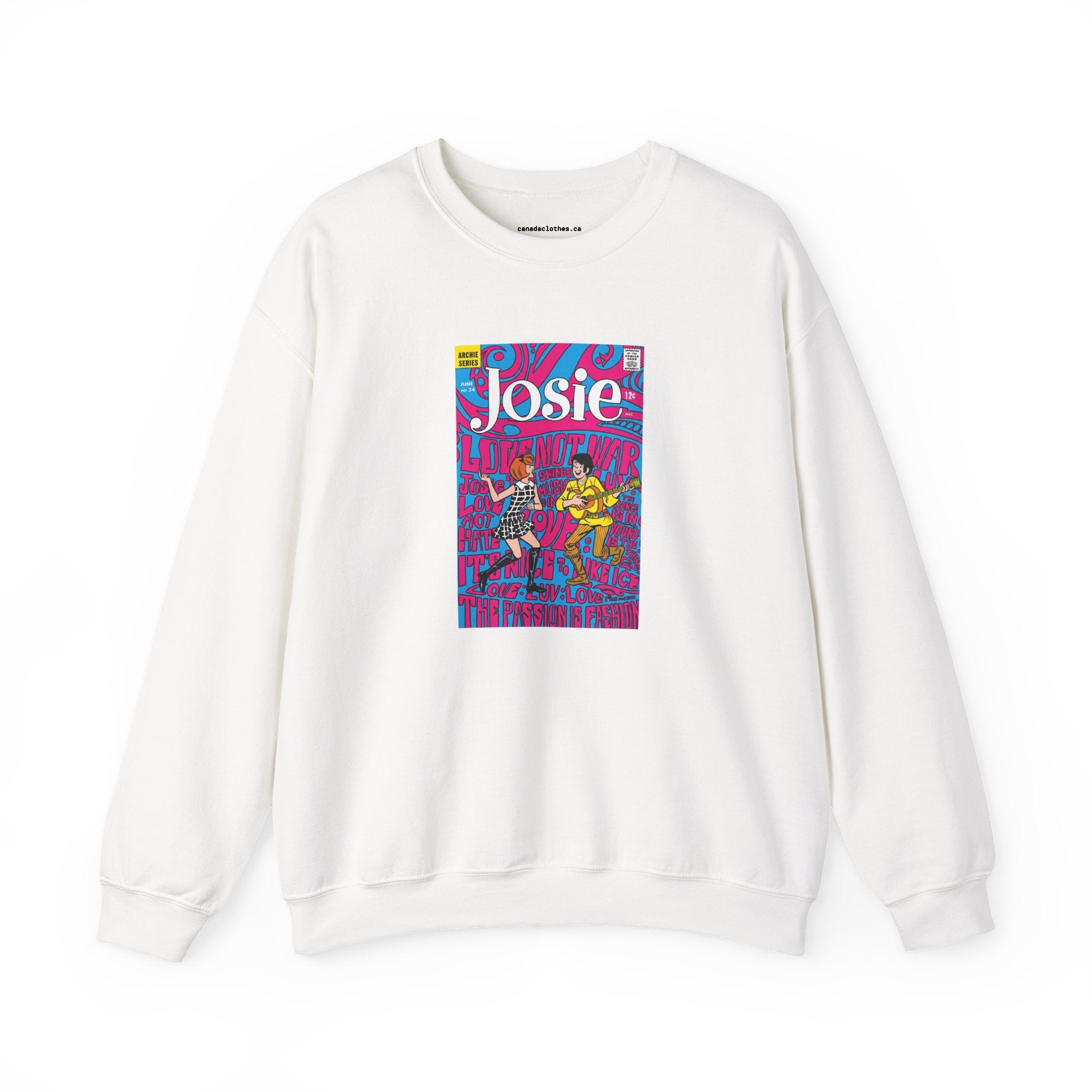 Josie - Vintage Graphic Sweatshirt - {{variant_option}} - Sweatshirt - canadaclothes.ca