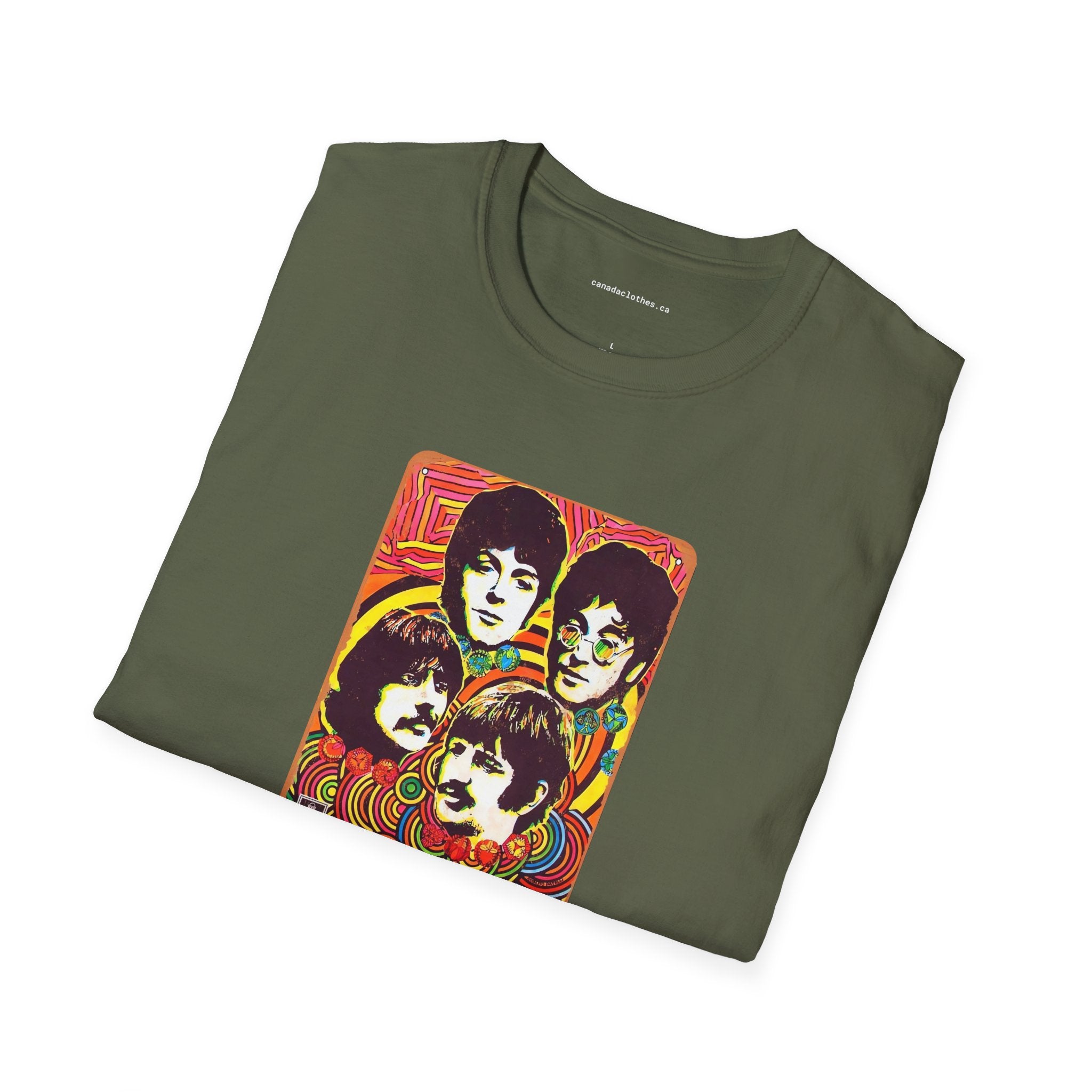 The Beatles Band Poster - Vintage Graphic T-Shirt - {{variant_option}} - T-Shirt - canadaclothes.ca