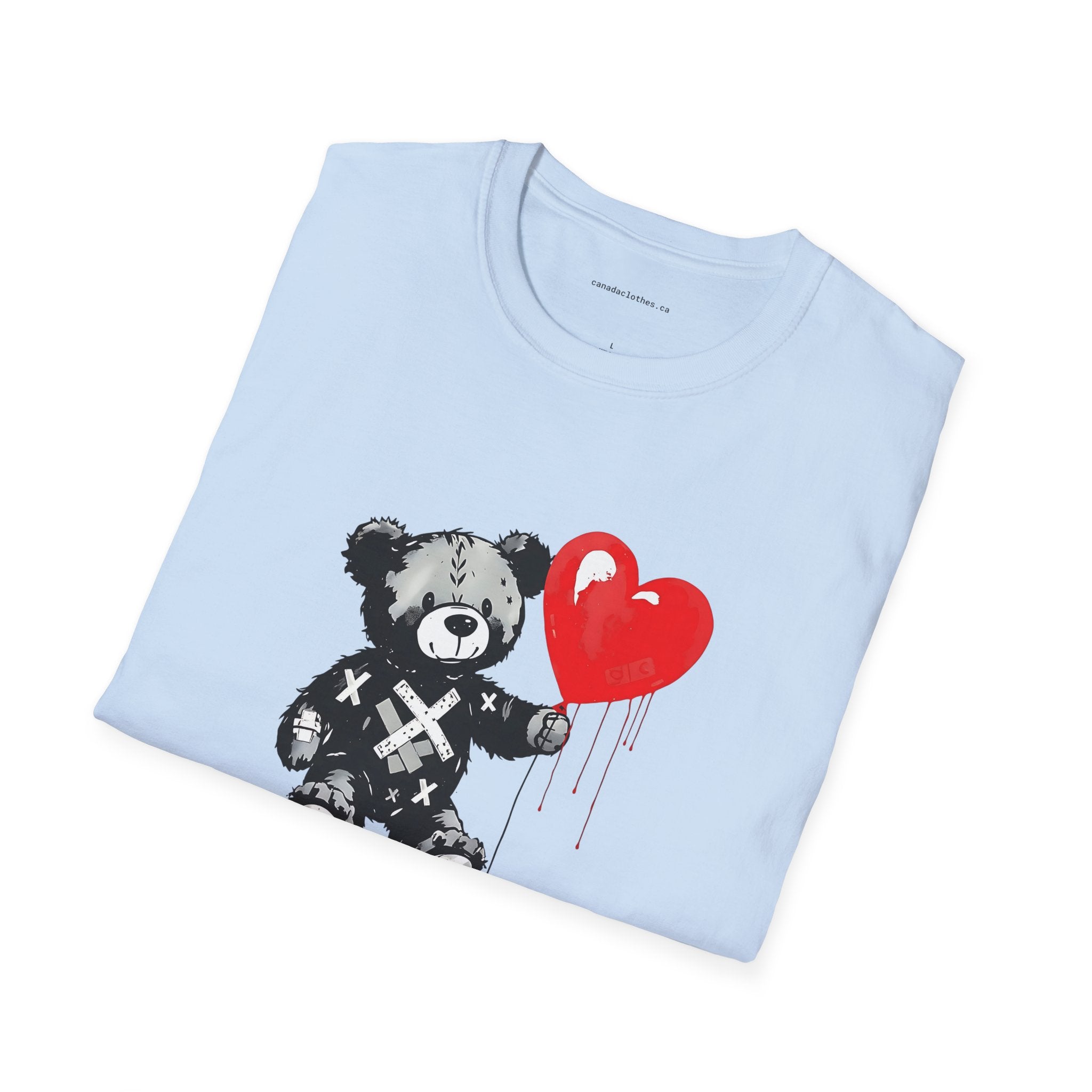 Hopeful Teddy - T-Shirt - {{variant_option}} - T-Shirt - canadaclothes.ca
