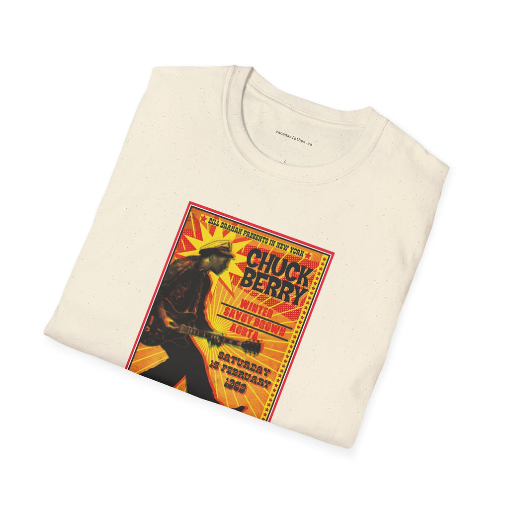 Chuck Berry Band Poster - Vintage Graphic T-Shirt - {{variant_option}} - T-Shirt - canadaclothes.ca