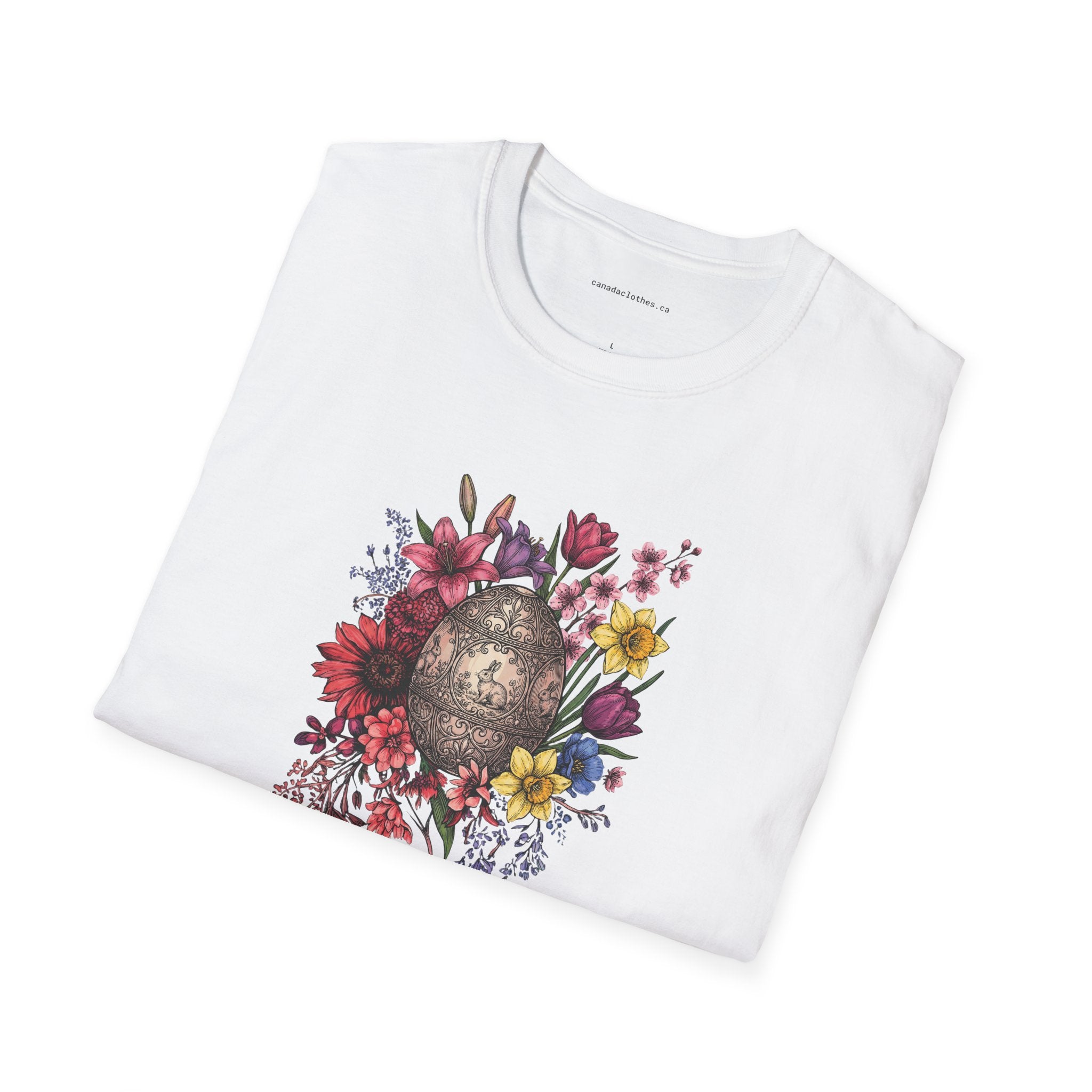 Easter Flowers - T-Shirt - {{variant_option}} - T-Shirt - canadaclothes.ca