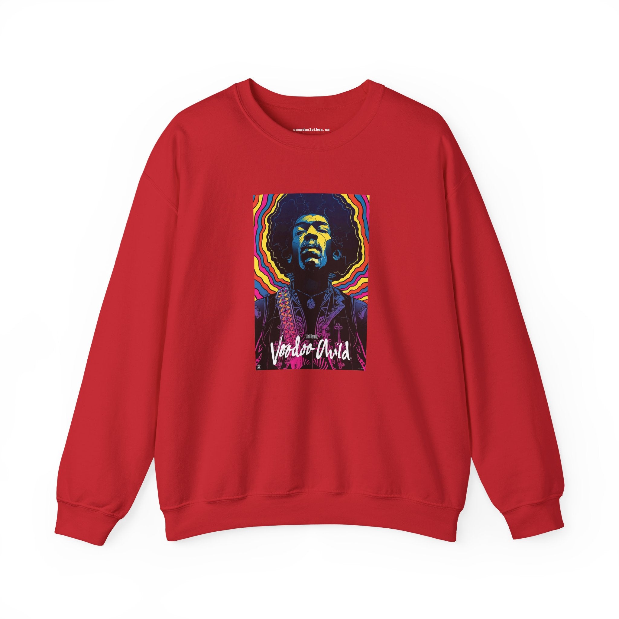 Jimi Hendrix Voodoo Child - Vintage Graphic Sweatshirt - {{variant_option}} - Sweatshirt - canadaclothes.ca