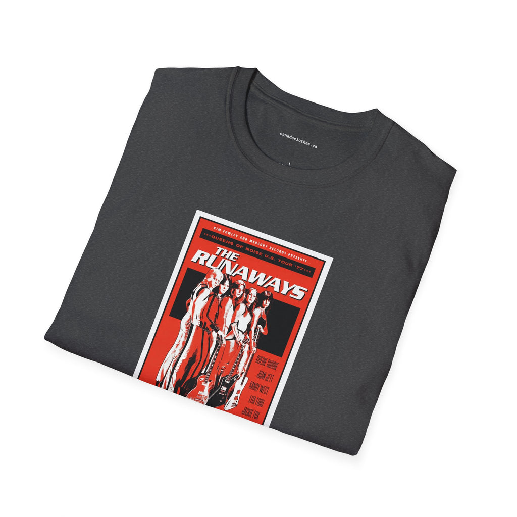 The Runaways Band Poster - Vintage Graphic T-Shirt - {{variant_option}} - T-Shirt - canadaclothes.ca