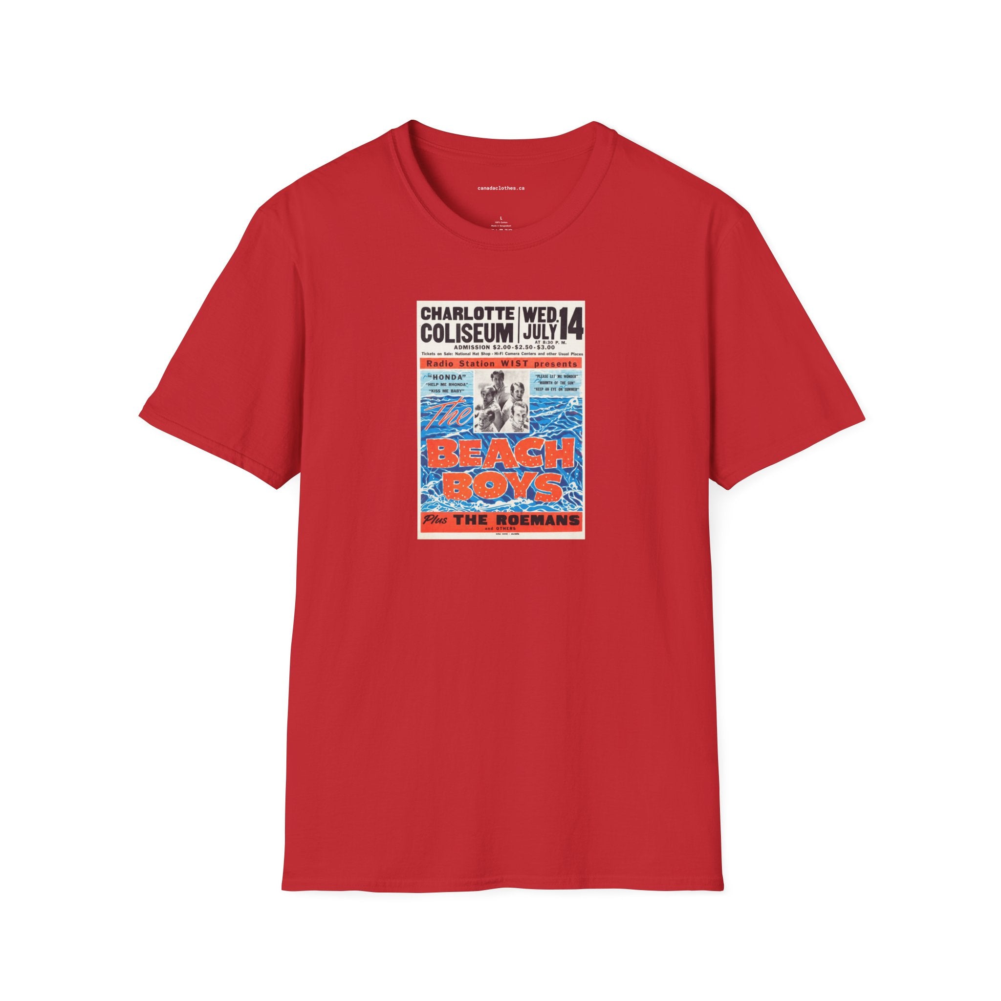 Retro Festival Poster - Vintage Graphic T-Shirt - {{variant_option}} - T-Shirt - canadaclothes.ca