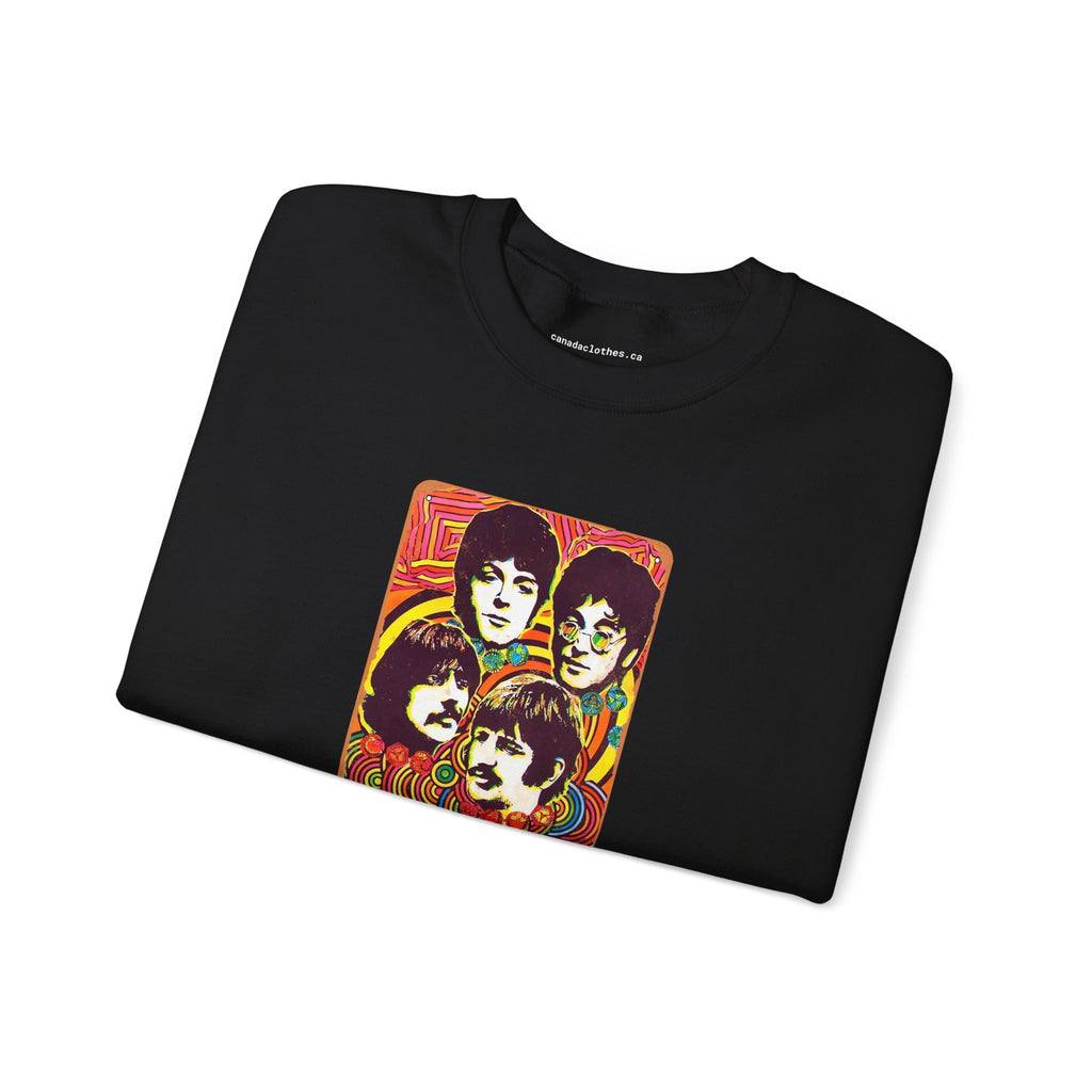 The Beatles Band Poster - Vintage Graphic Sweatshirt - {{variant_option}} - Sweatshirt - canadaclothes.ca