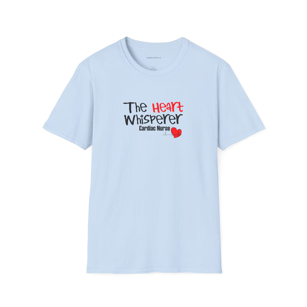 The Heart Whisperer - Funny Nurse Graphic T-Shirt - {{variant_option}} - T-Shirt - canadaclothes.ca