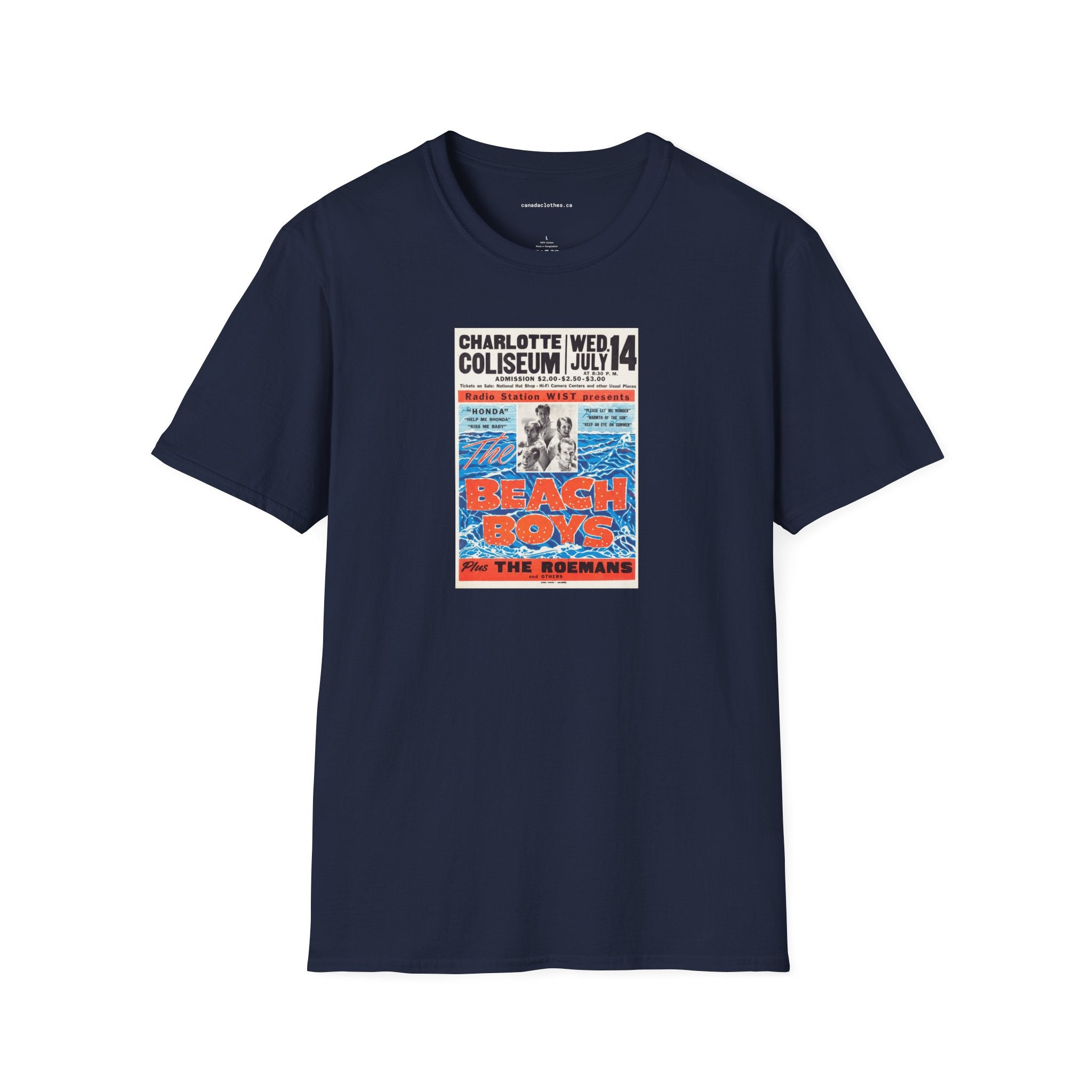 Retro Festival Poster - Vintage Graphic T-Shirt - {{variant_option}} - T-Shirt - canadaclothes.ca