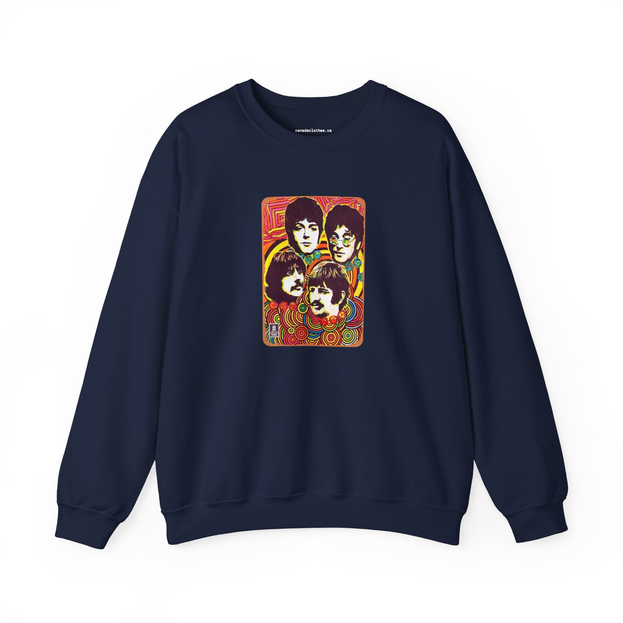 The Beatles Band Poster - Vintage Graphic Sweatshirt - {{variant_option}} - Sweatshirt - canadaclothes.ca