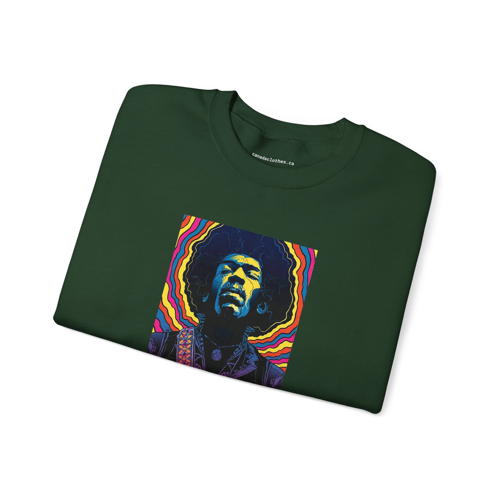 Jimi Hendrix Voodoo Child - Vintage Graphic Sweatshirt - {{variant_option}} - Sweatshirt - canadaclothes.ca