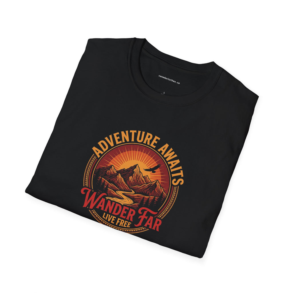Wander Far - T-Shirt - {{variant_option}} - T-Shirt - canadaclothes.ca