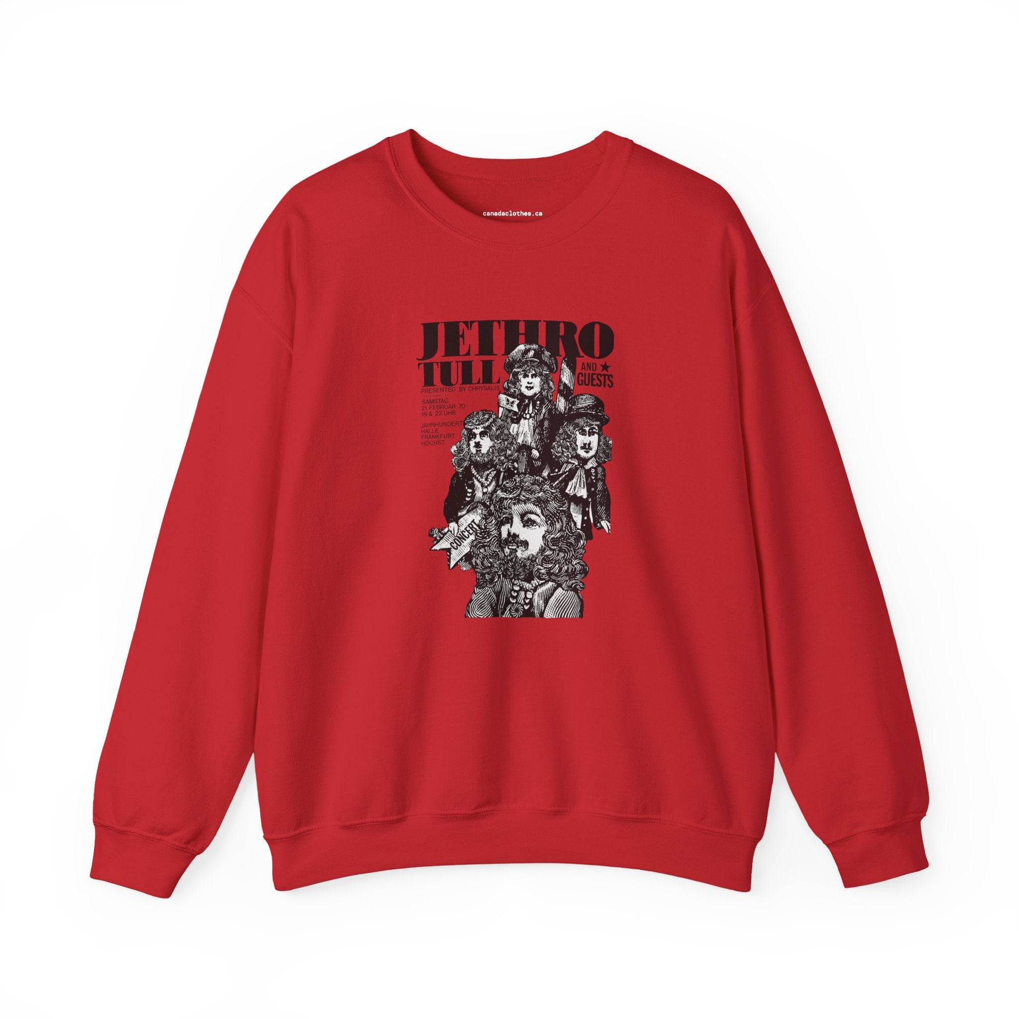 Jethro Tull - Vintage Graphic Sweatshirt - {{variant_option}} - Sweatshirt - canadaclothes.ca