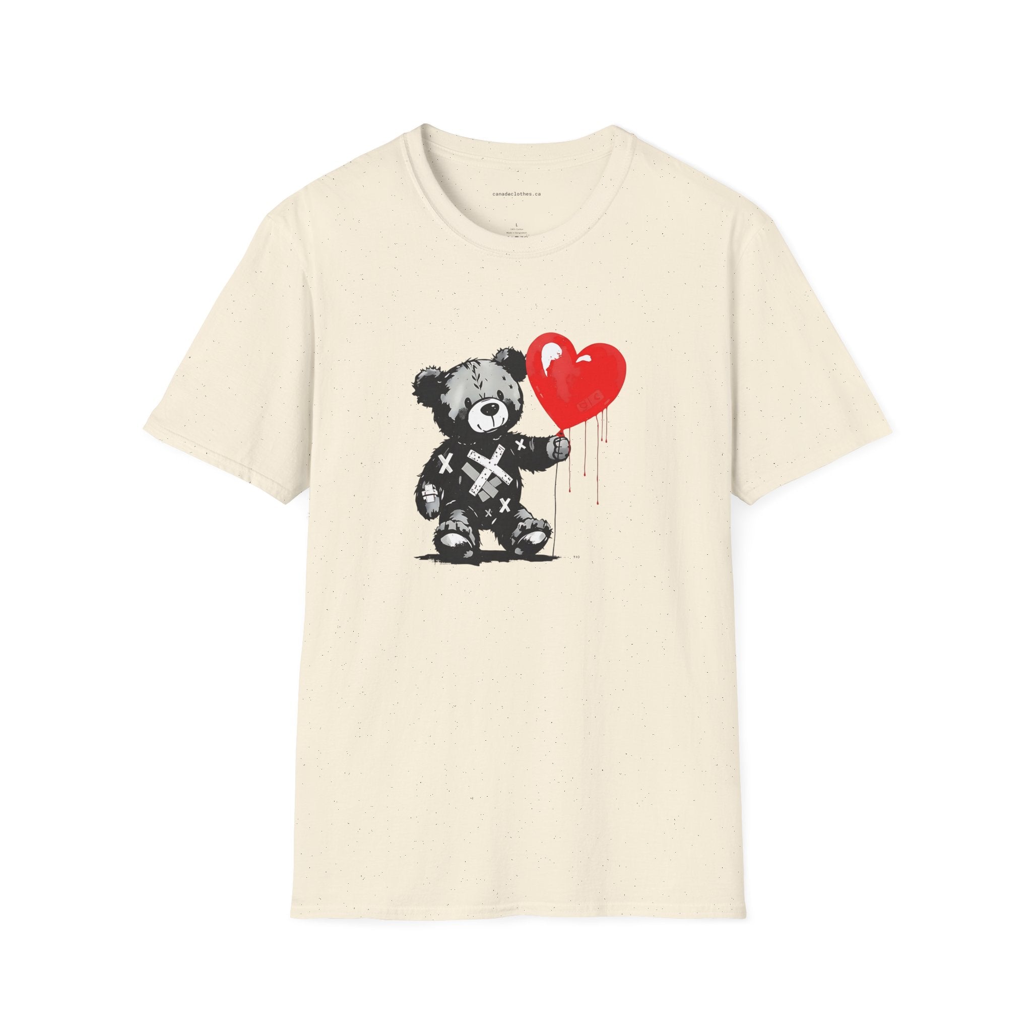 Hopeful Teddy - T-Shirt - {{variant_option}} - T-Shirt - canadaclothes.ca