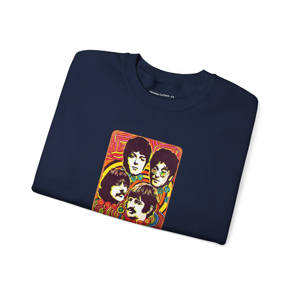 The Beatles Band Poster - Vintage Graphic Sweatshirt - {{variant_option}} - Sweatshirt - canadaclothes.ca