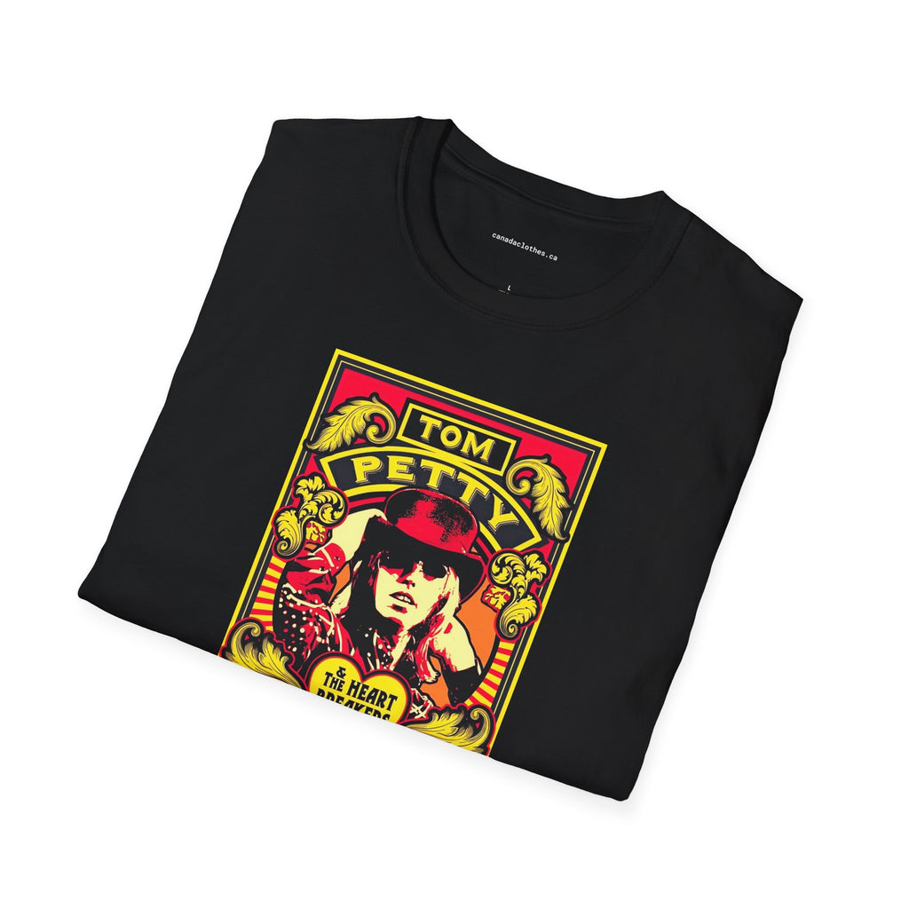 Tom Petty Band Poster - Vintage Graphic T-Shirt - {{variant_option}} - T-Shirt - canadaclothes.ca