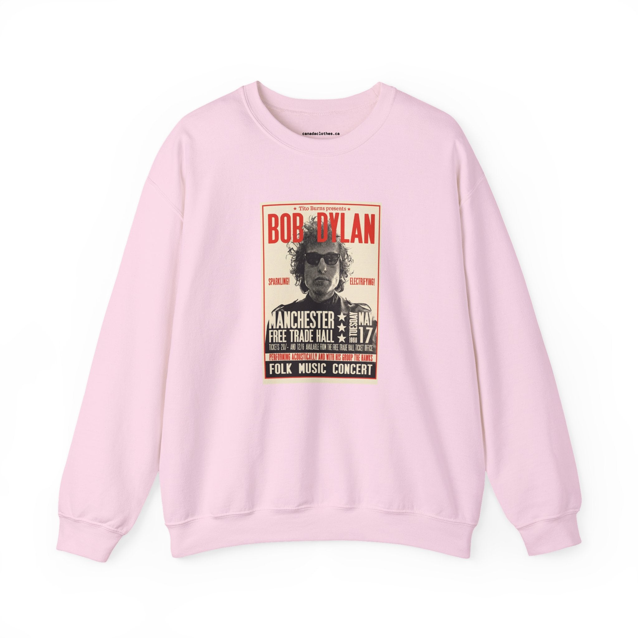 Bob Dylan - Vintage Graphic Sweatshirt - {{variant_option}} - Sweatshirt - canadaclothes.ca