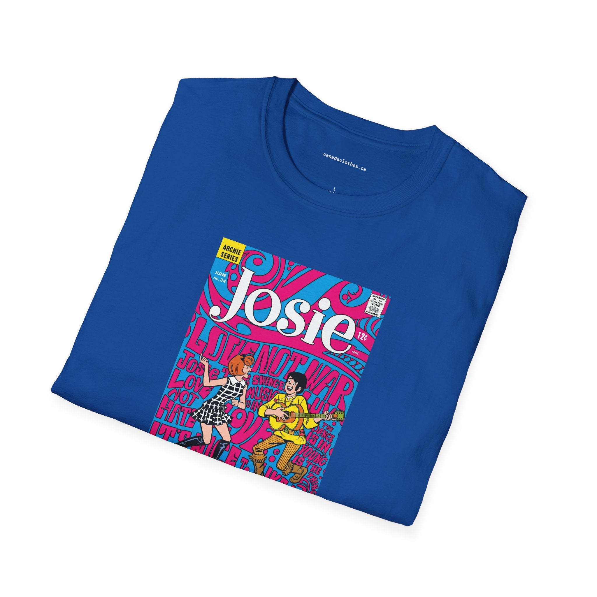 Josie Band Poster - Vintage Graphic T-Shirt - {{variant_option}} - T-Shirt - canadaclothes.ca