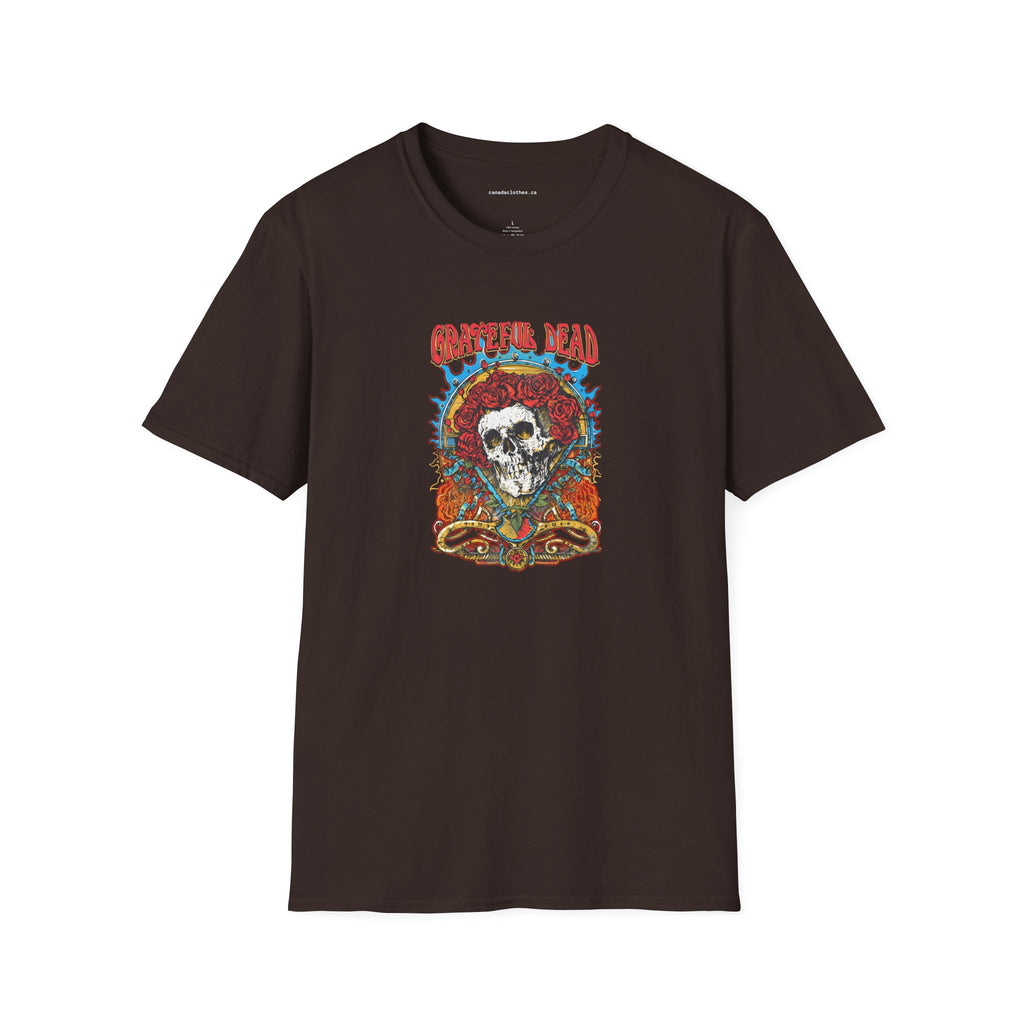 Grateful Dead Band Poster - Vintage Graphic T-Shirt - {{variant_option}} - T-Shirt - canadaclothes.ca