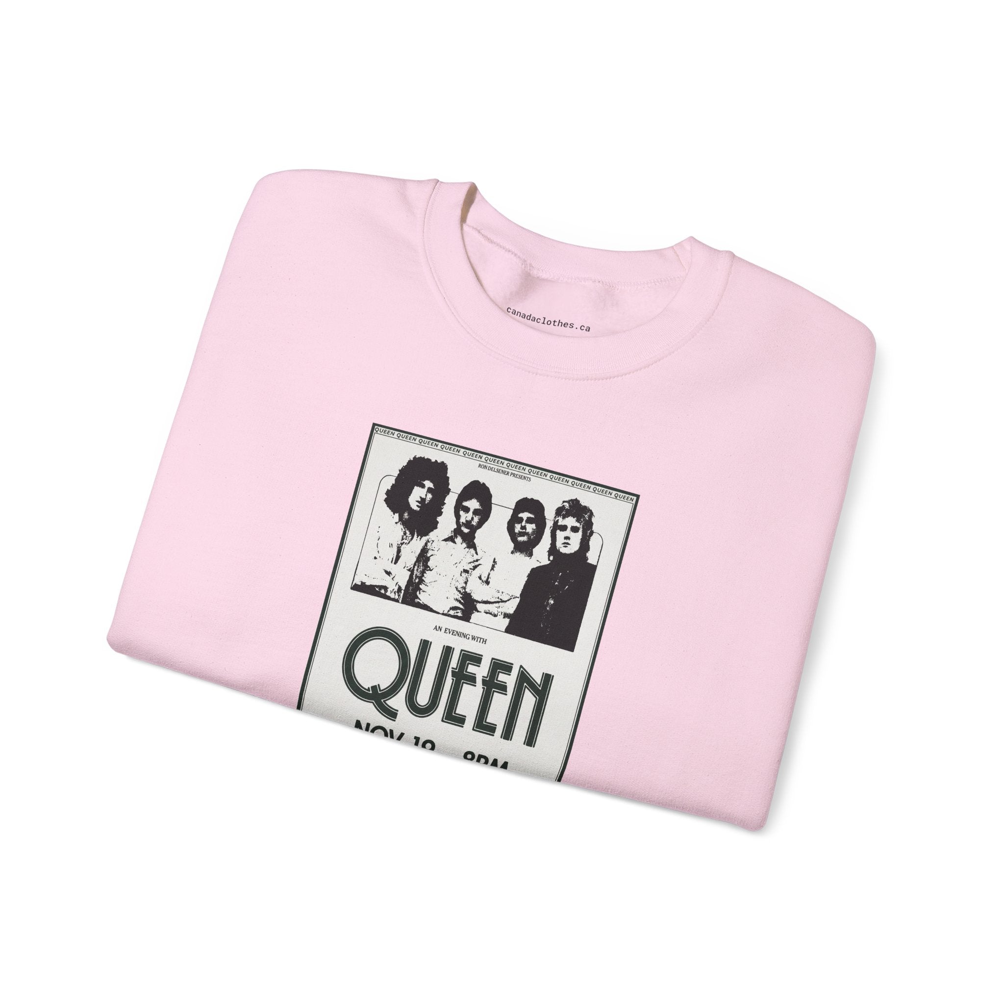 Queen - Vintage Graphic Sweatshirt - {{variant_option}} - Sweatshirt - canadaclothes.ca