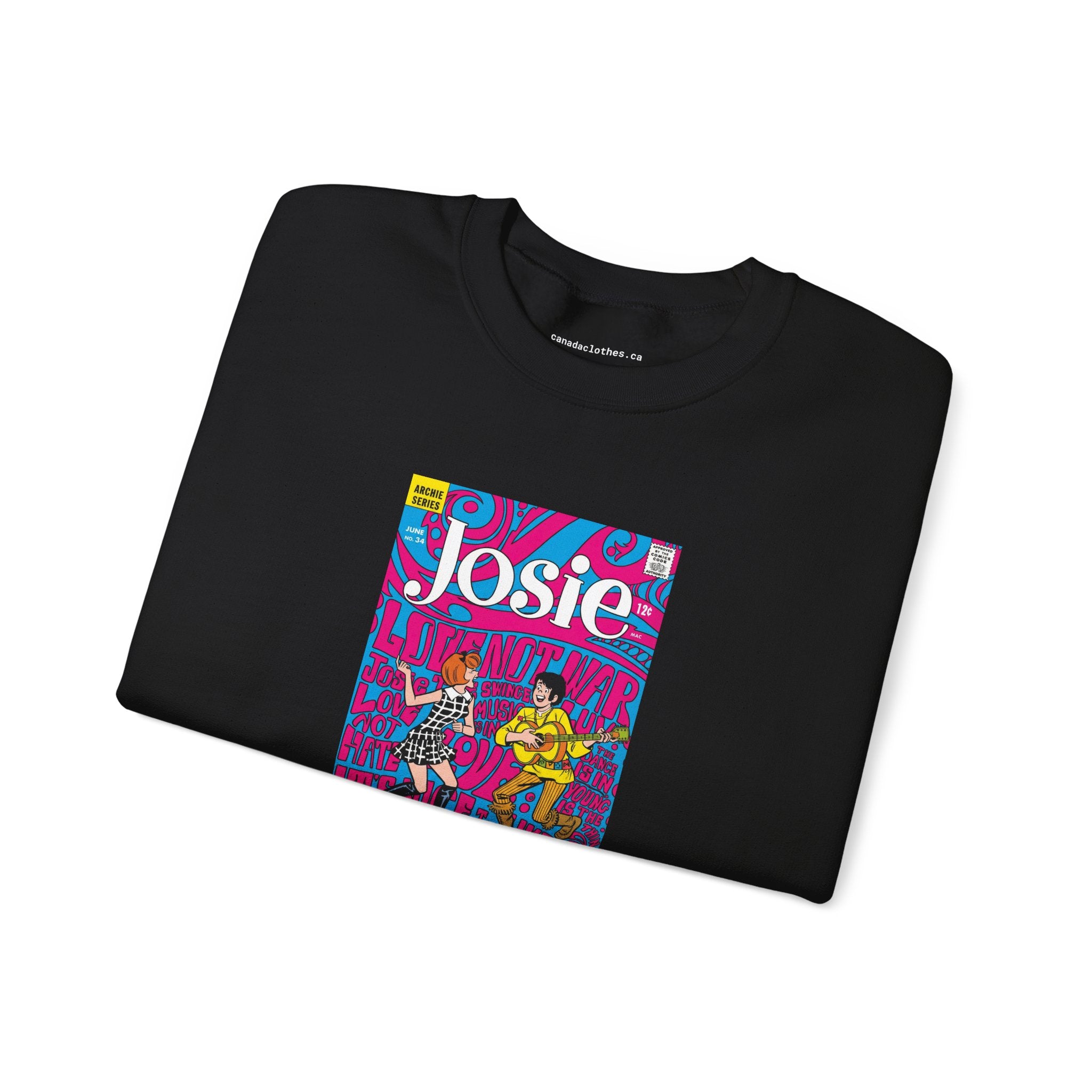 Josie - Vintage Graphic Sweatshirt - {{variant_option}} - Sweatshirt - canadaclothes.ca