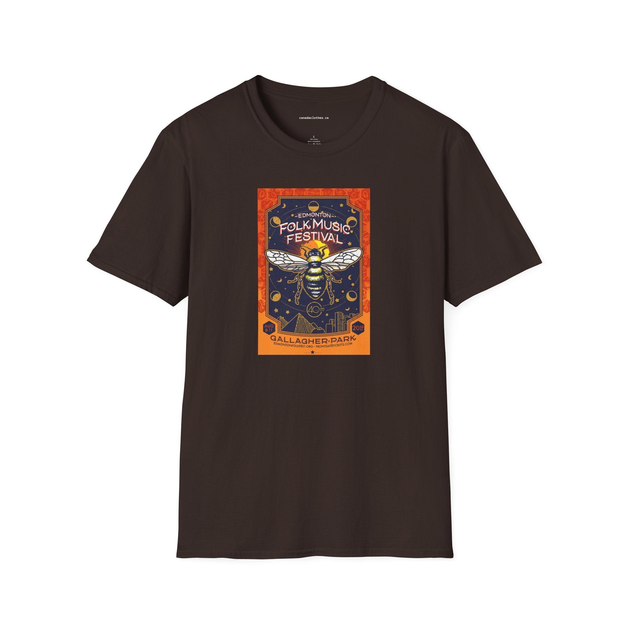 Edmonton Folk Music Festival - Vintage Graphic T-Shirt - {{variant_option}} - T-Shirt - canadaclothes.ca