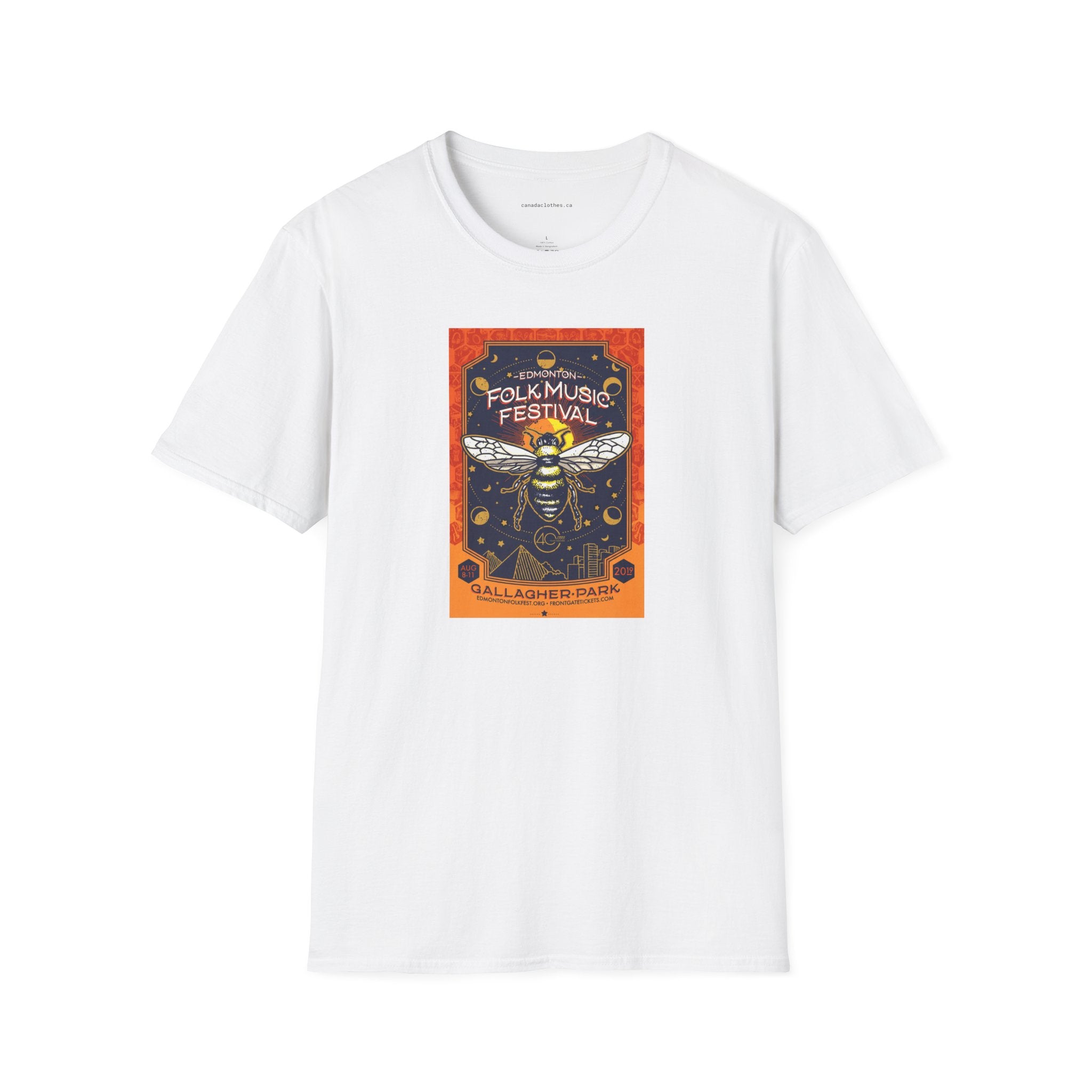 Edmonton Folk Music Festival - Vintage Graphic T-Shirt - {{variant_option}} - T-Shirt - canadaclothes.ca
