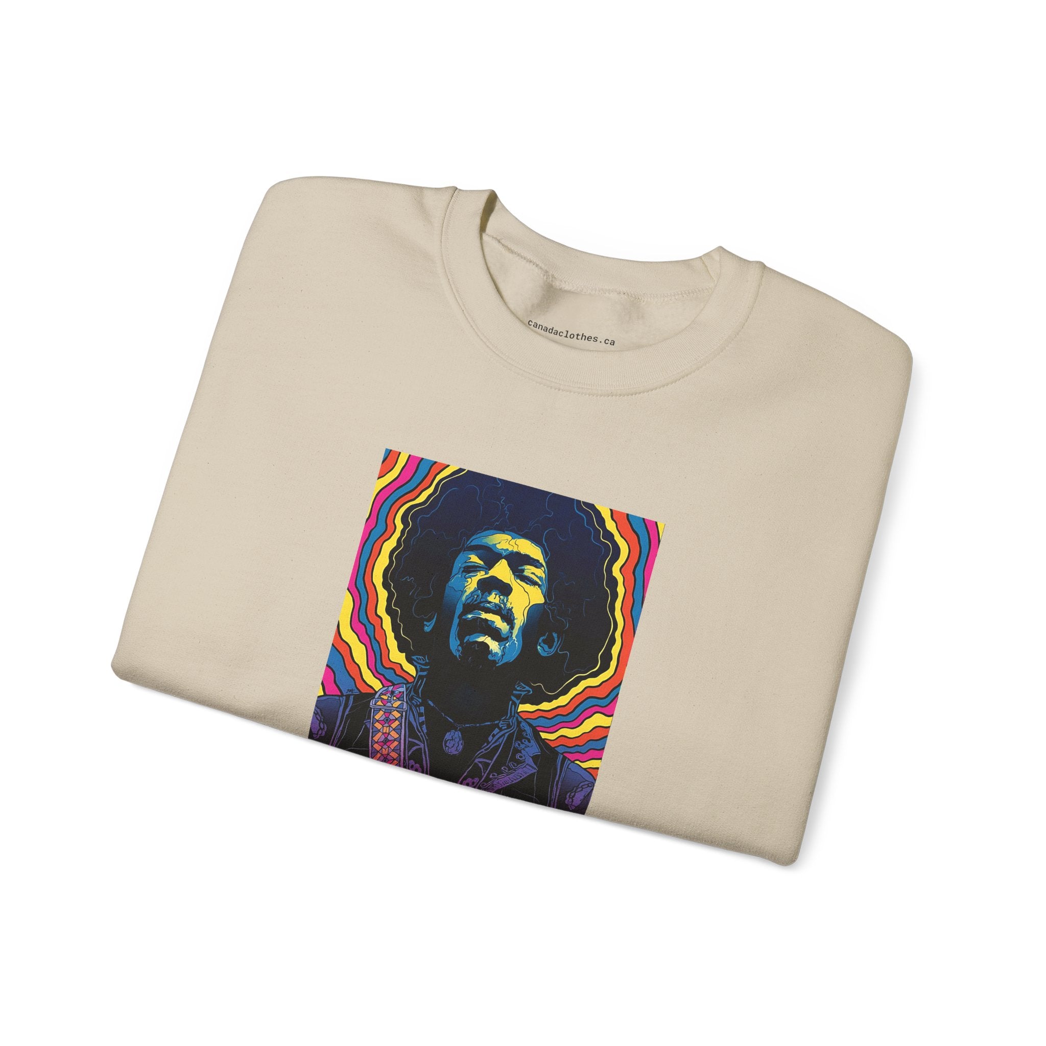Jimi Hendrix Voodoo Child - Vintage Graphic Sweatshirt - {{variant_option}} - Sweatshirt - canadaclothes.ca