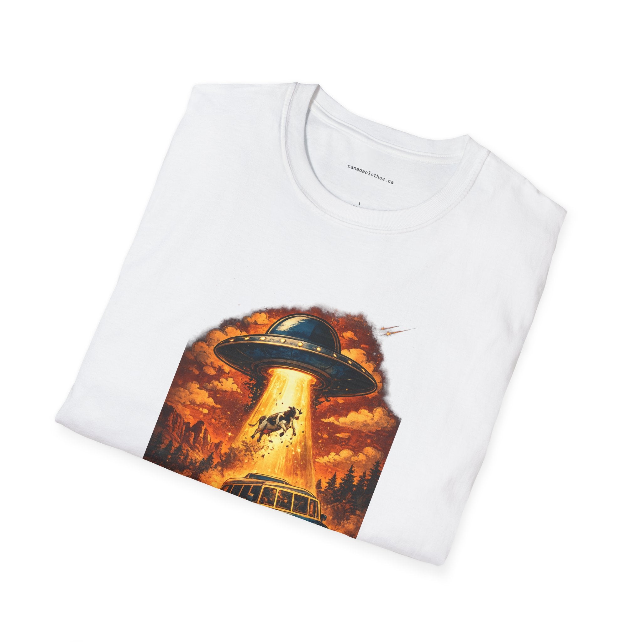 Flying Saucer - T-Shirt - {{variant_option}} - T-Shirt - canadaclothes.ca