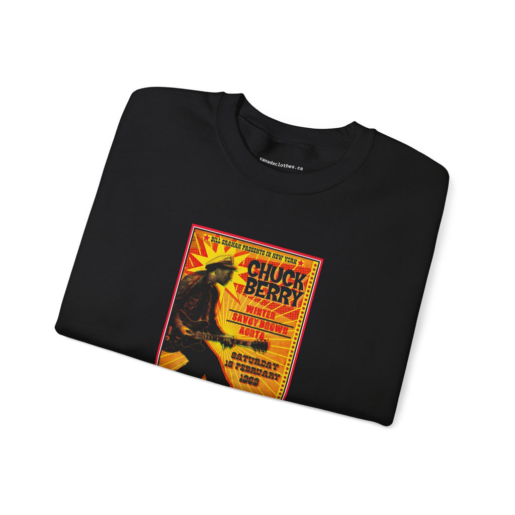 Chuck Berry - Vintage Graphic Sweatshirt - {{variant_option}} - Sweatshirt - canadaclothes.ca