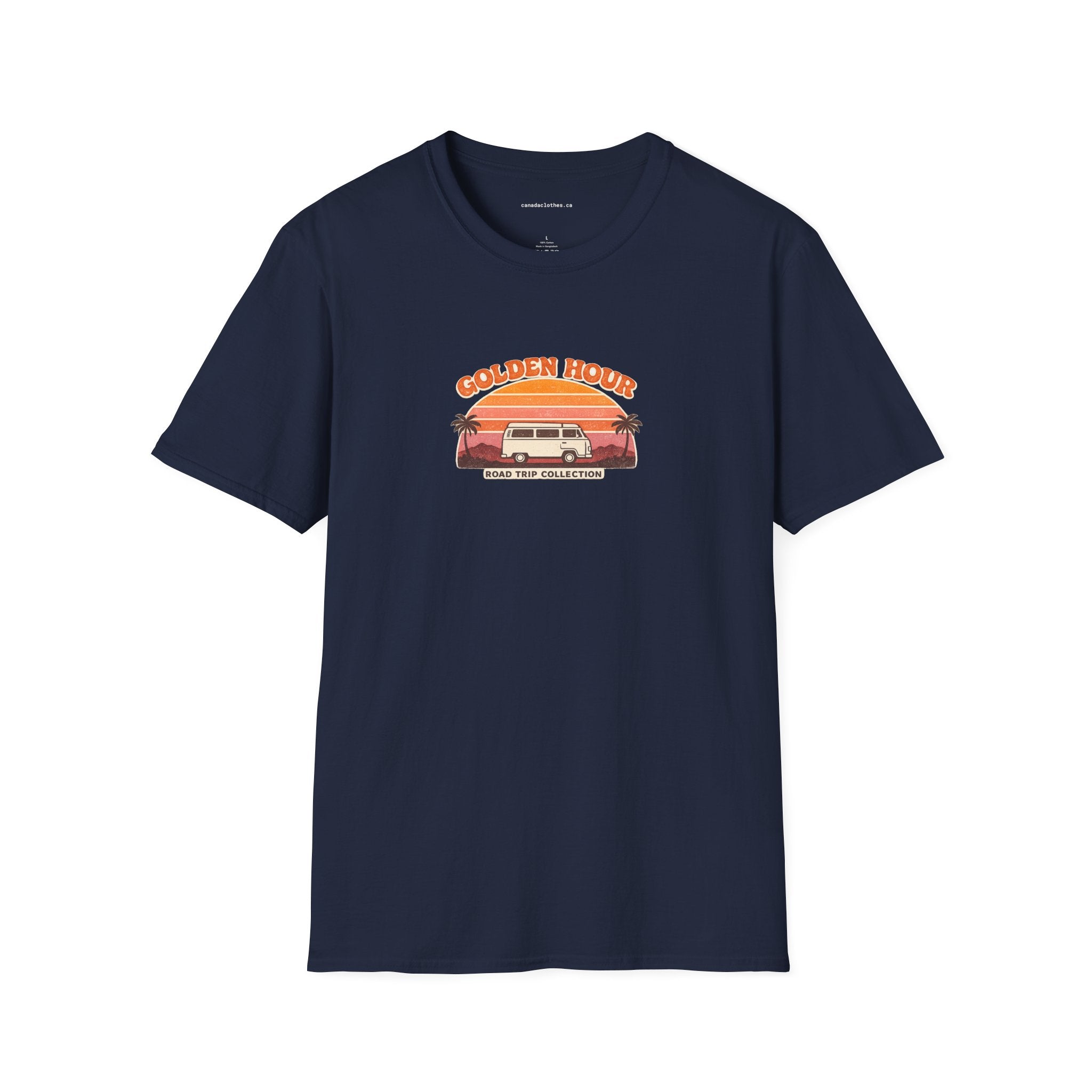 Golden Hour Bus - Vintage Graphic T-Shirt - {{variant_option}} - T-Shirt - canadaclothes.ca