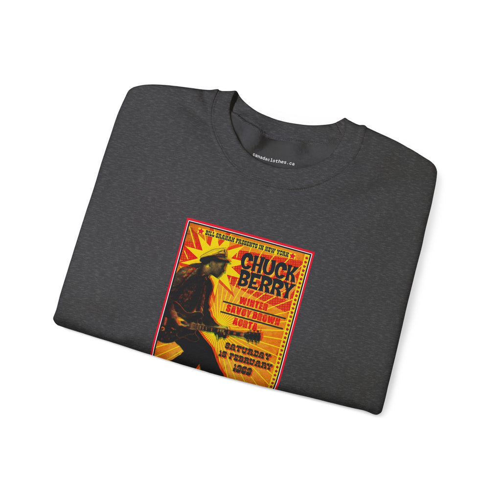 Chuck Berry - Vintage Graphic Sweatshirt - {{variant_option}} - Sweatshirt - canadaclothes.ca