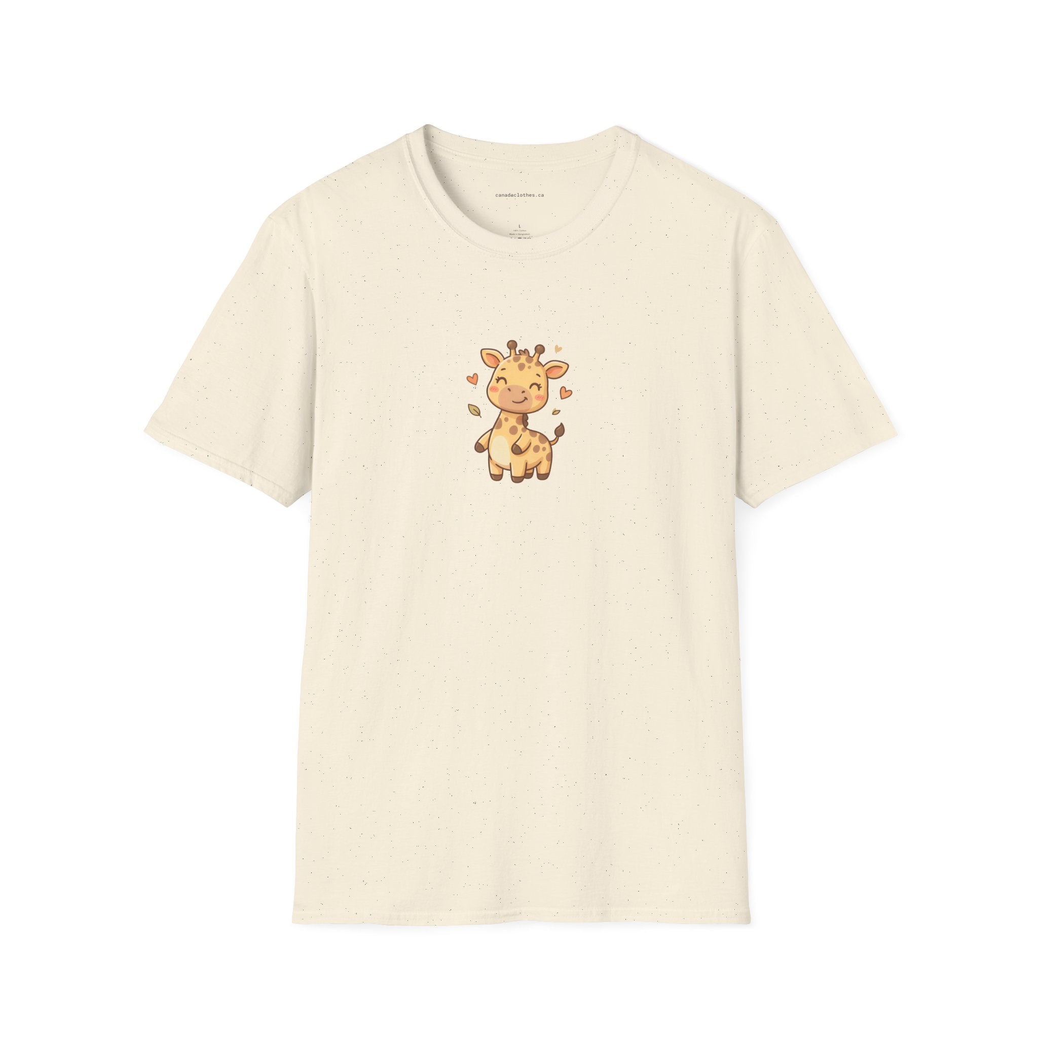 Cute Giraffe - Vintage Graphic T-Shirt - {{variant_option}} - T-Shirt - canadaclothes.ca