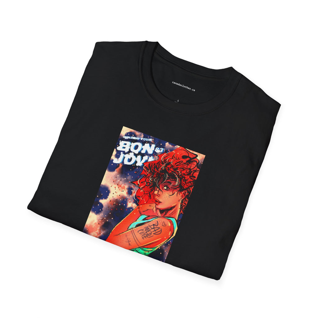 Bon Jovi Band Poster - Vintage Graphic T-Shirt - {{variant_option}} - T-Shirt - canadaclothes.ca