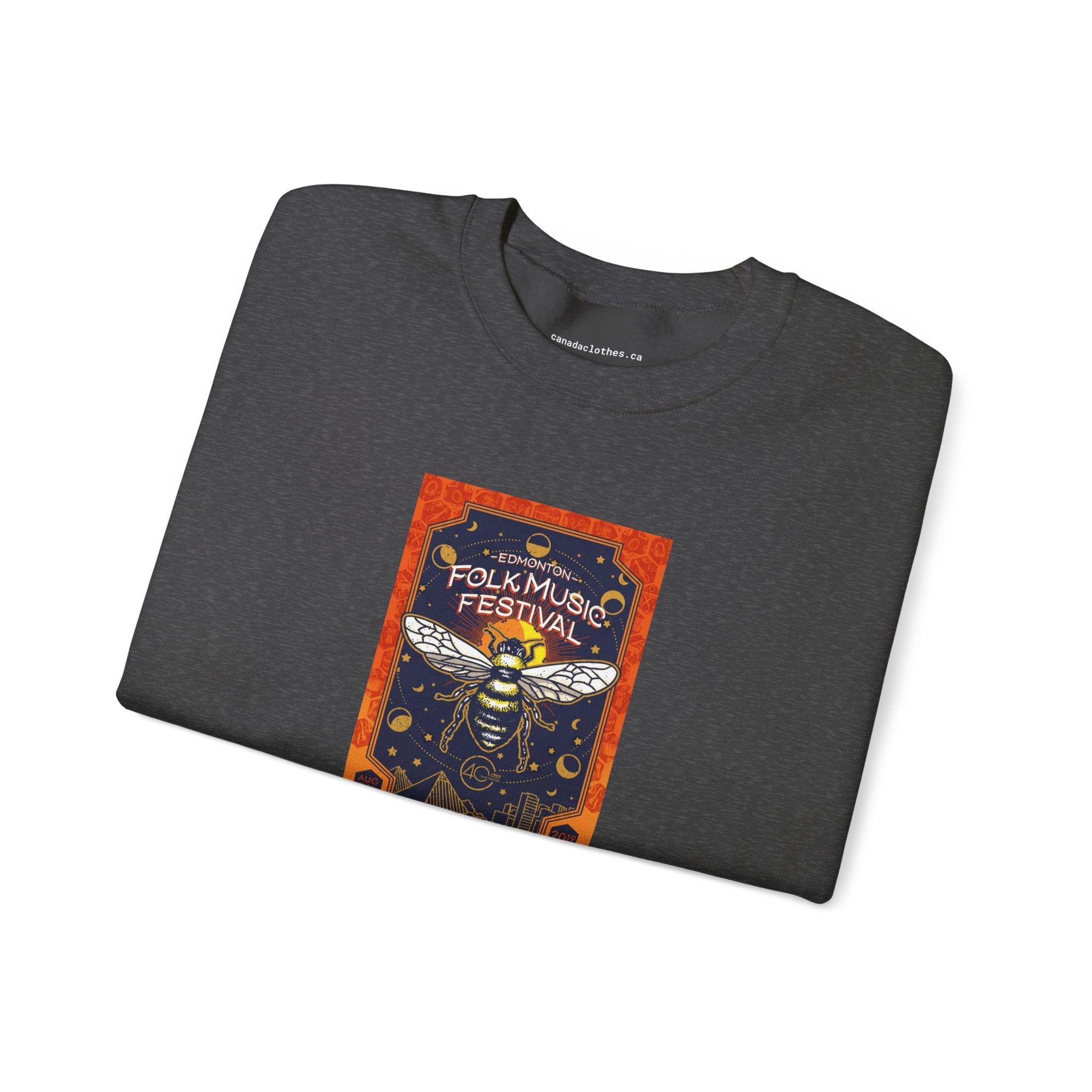 Edmonton Folk Festival - Vintage Graphic Sweatshirt - {{variant_option}} - Sweatshirt - canadaclothes.ca