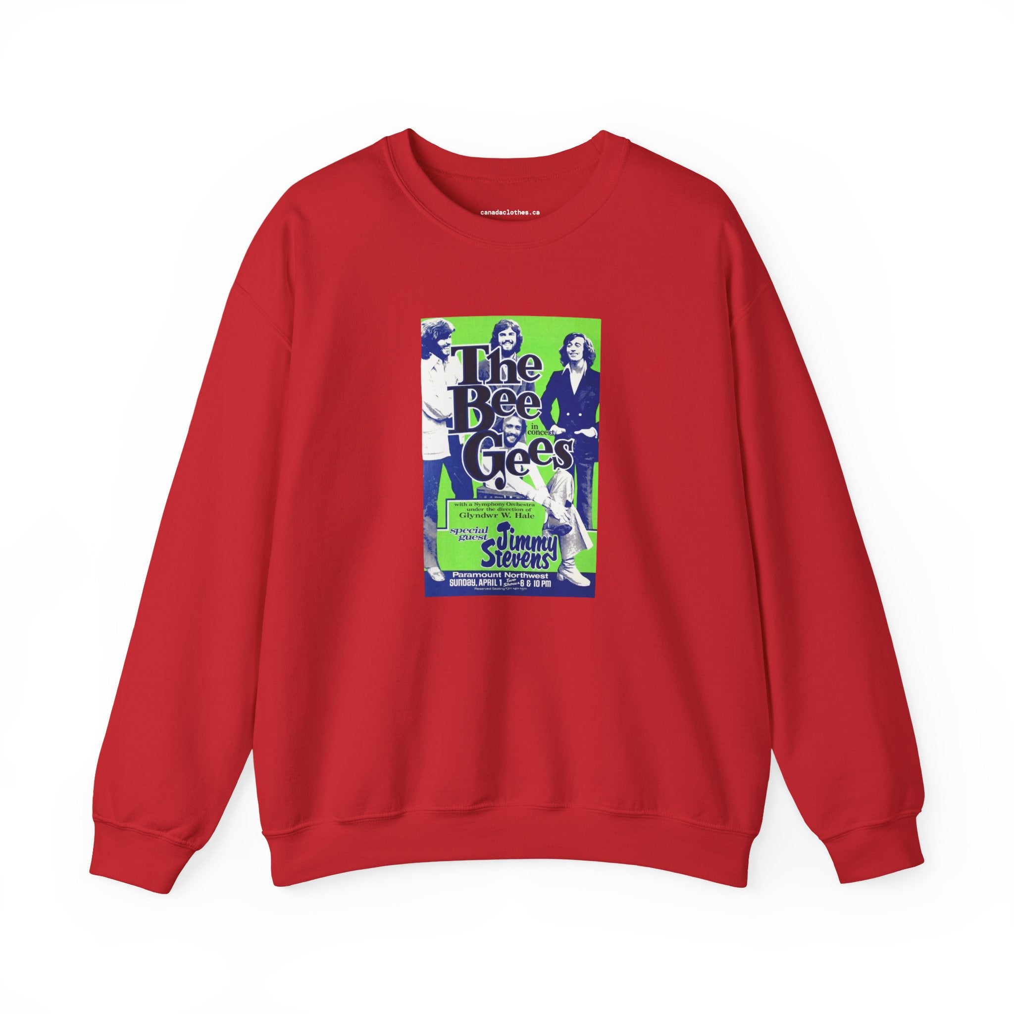 Bee Gees - Vintage Graphic Sweatshirt - {{variant_option}} - Sweatshirt - canadaclothes.ca
