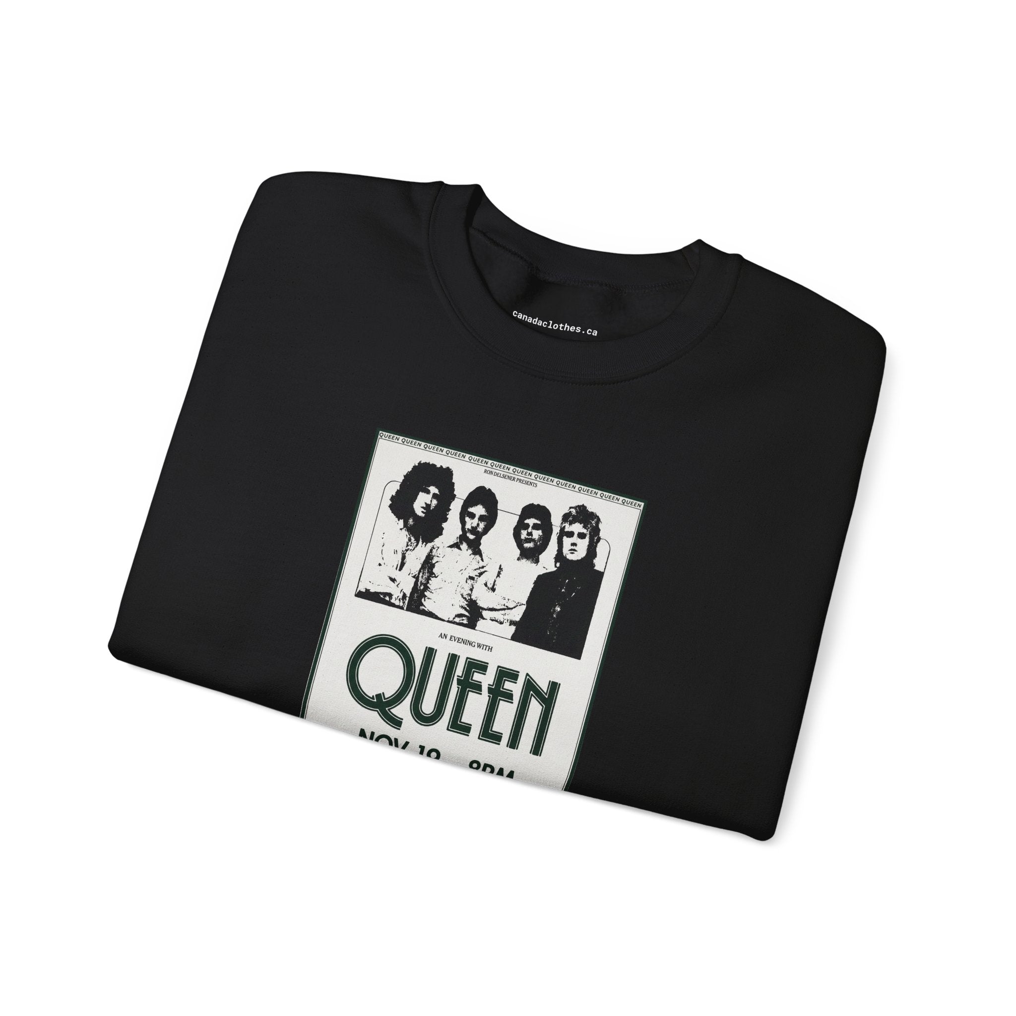 Queen - Vintage Graphic Sweatshirt - {{variant_option}} - Sweatshirt - canadaclothes.ca