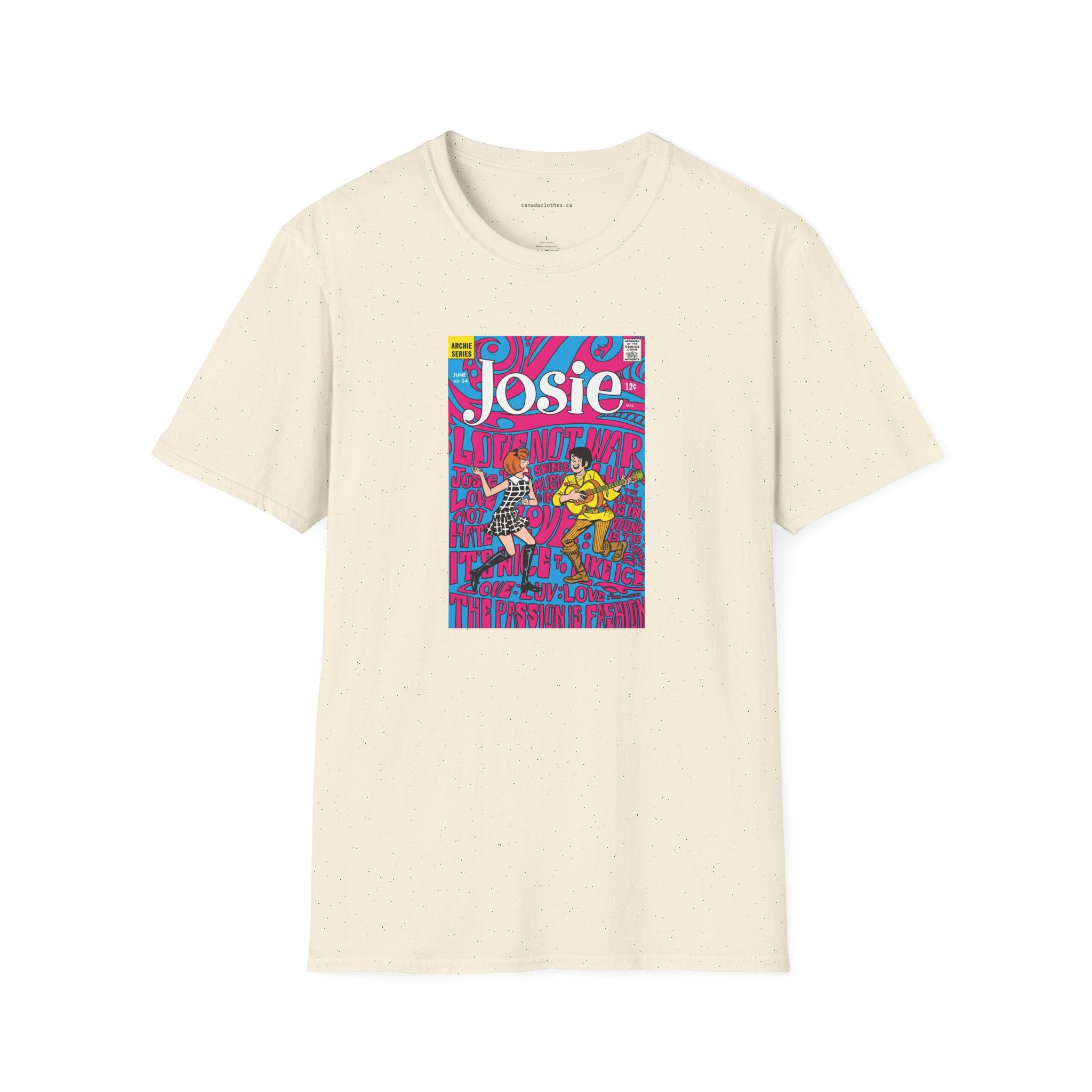 Josie Band Poster - Vintage Graphic T-Shirt - {{variant_option}} - T-Shirt - canadaclothes.ca