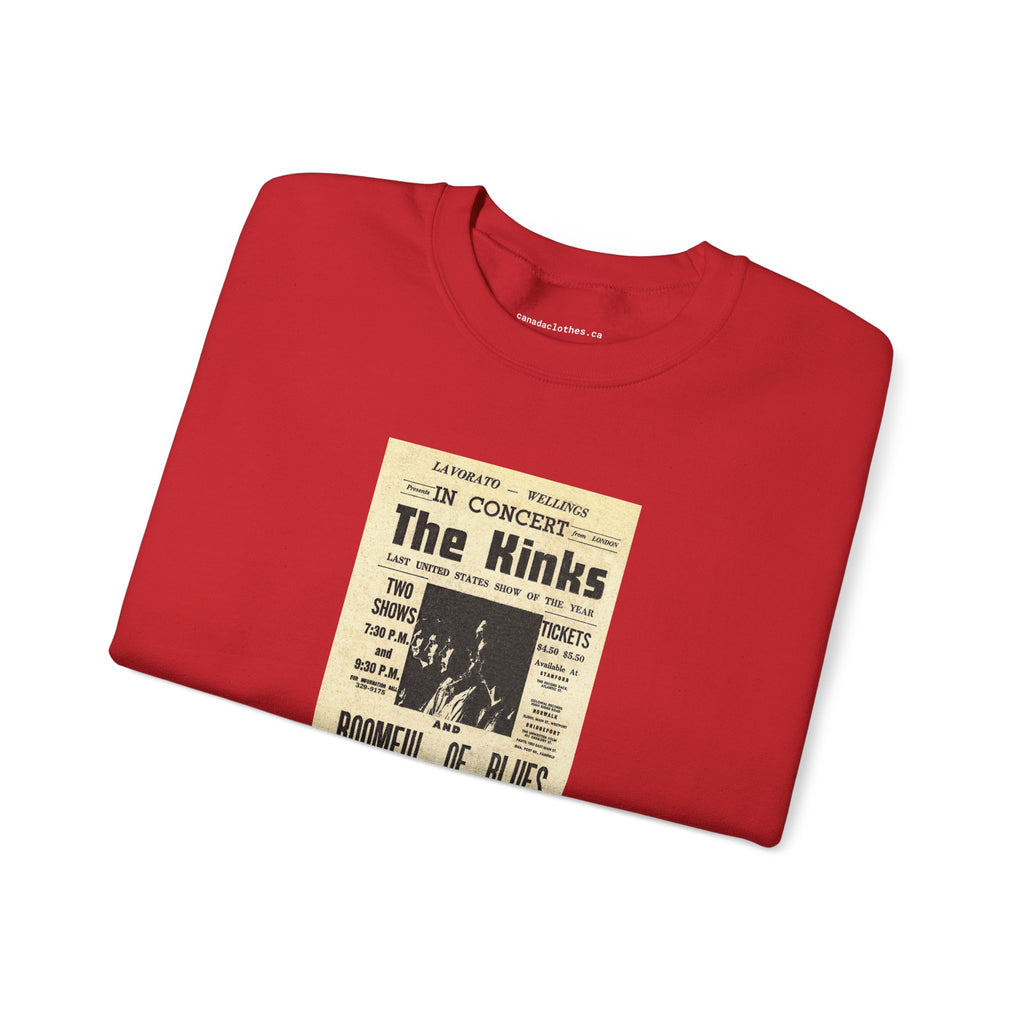 The Kinks - Vintage Graphic Sweatshirt - {{variant_option}} - Sweatshirt - canadaclothes.ca