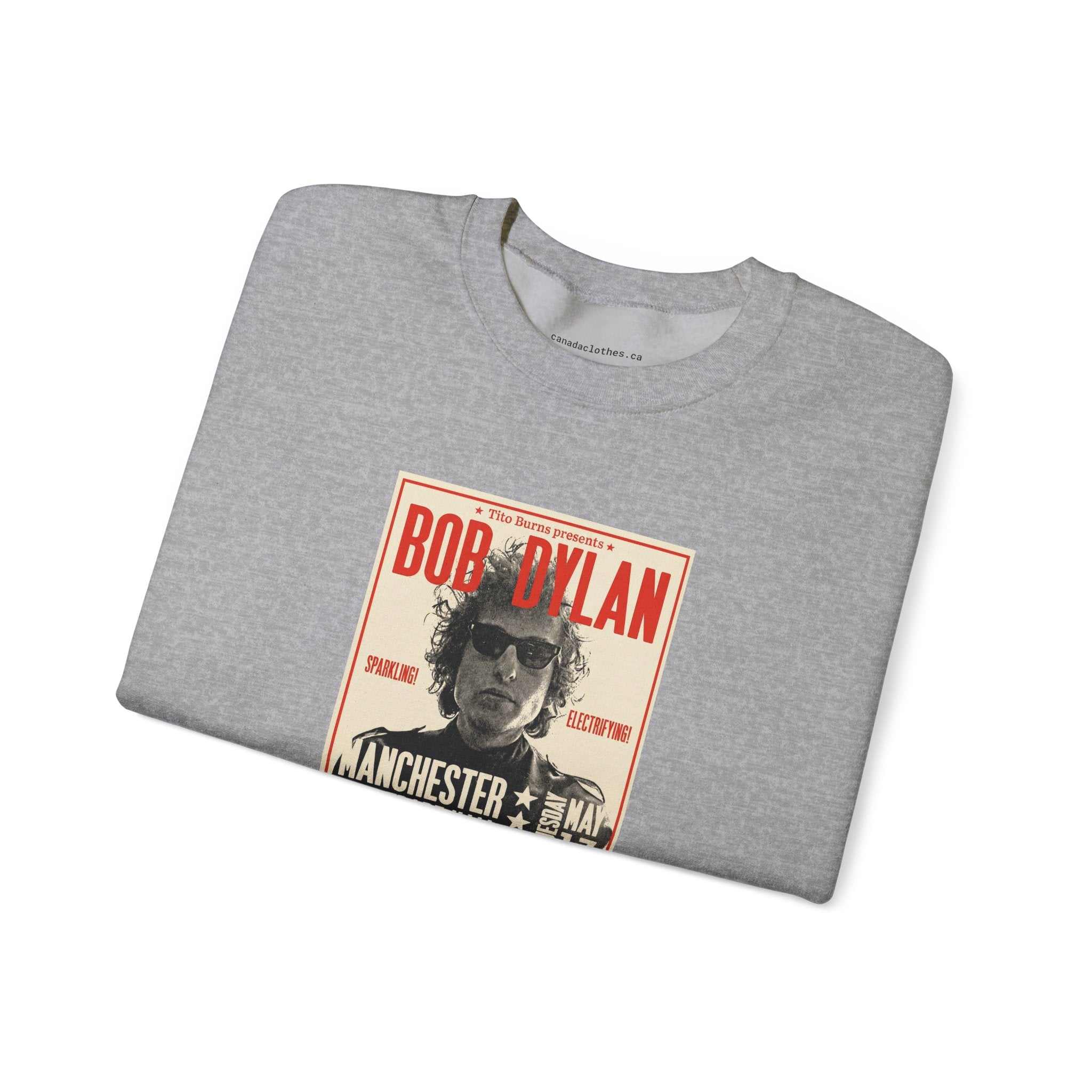 Bob Dylan - Vintage Graphic Sweatshirt - {{variant_option}} - Sweatshirt - canadaclothes.ca