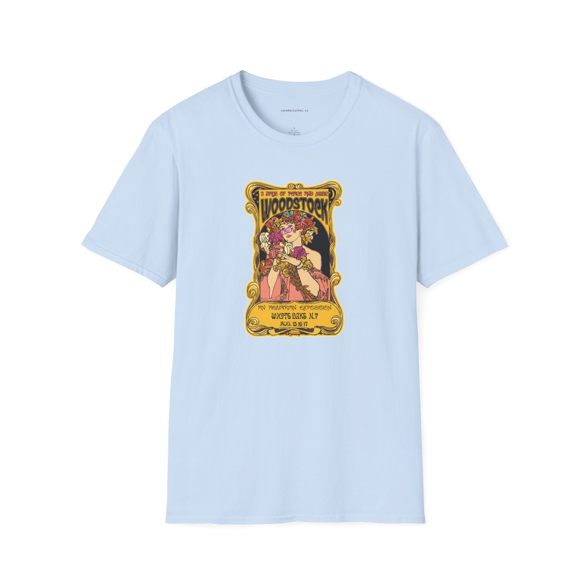 Woodstock Poster - Vintage Graphic T-Shirt - {{variant_option}} - T-Shirt - canadaclothes.ca