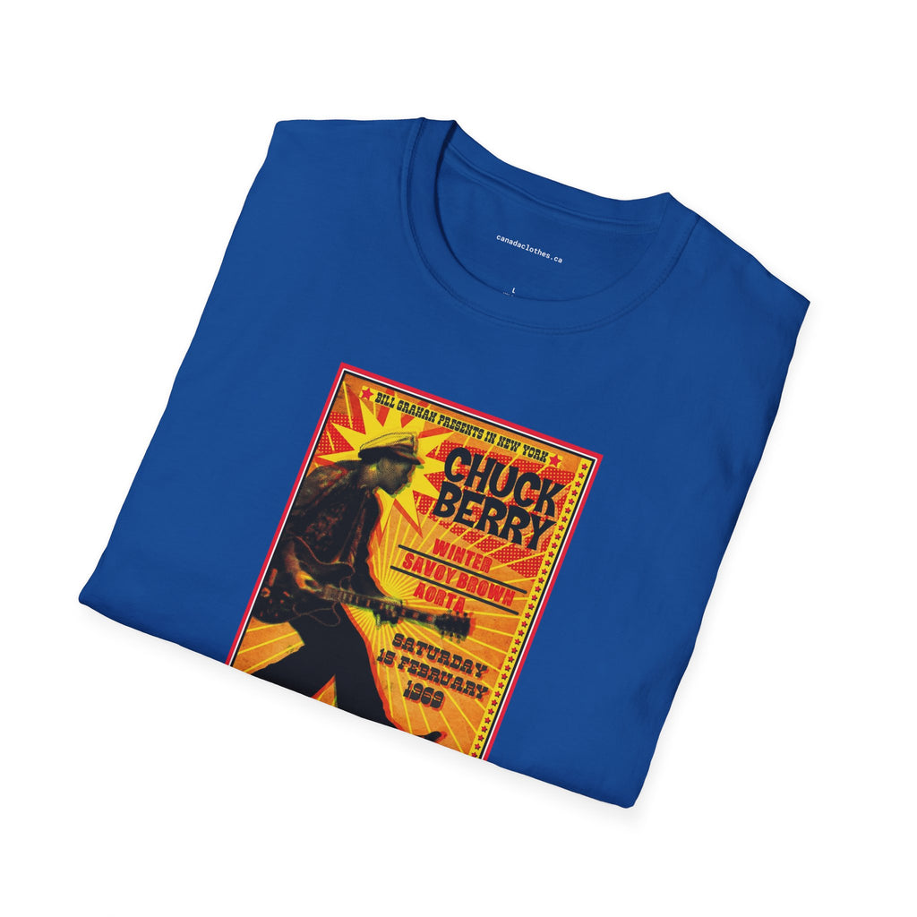 Chuck Berry Band Poster - Vintage Graphic T-Shirt - {{variant_option}} - T-Shirt - canadaclothes.ca