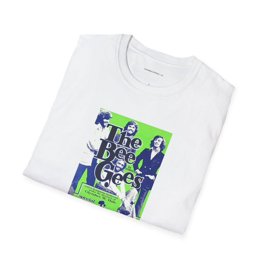 Bee Gees Band Poster - Vintage Graphic T-Shirt - {{variant_option}} - T-Shirt - canadaclothes.ca