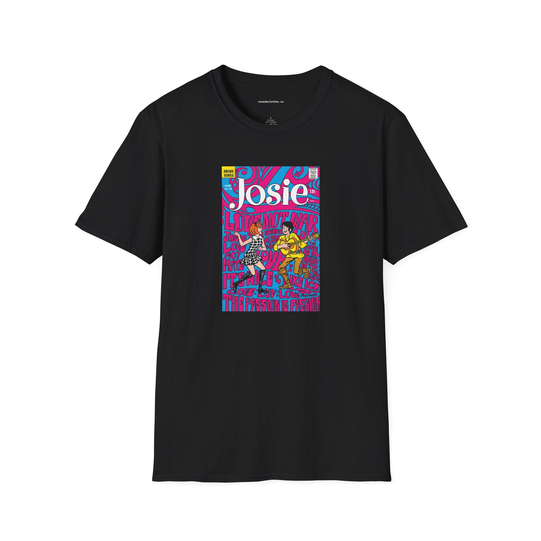 Josie Band Poster - Vintage Graphic T-Shirt - {{variant_option}} - T-Shirt - canadaclothes.ca