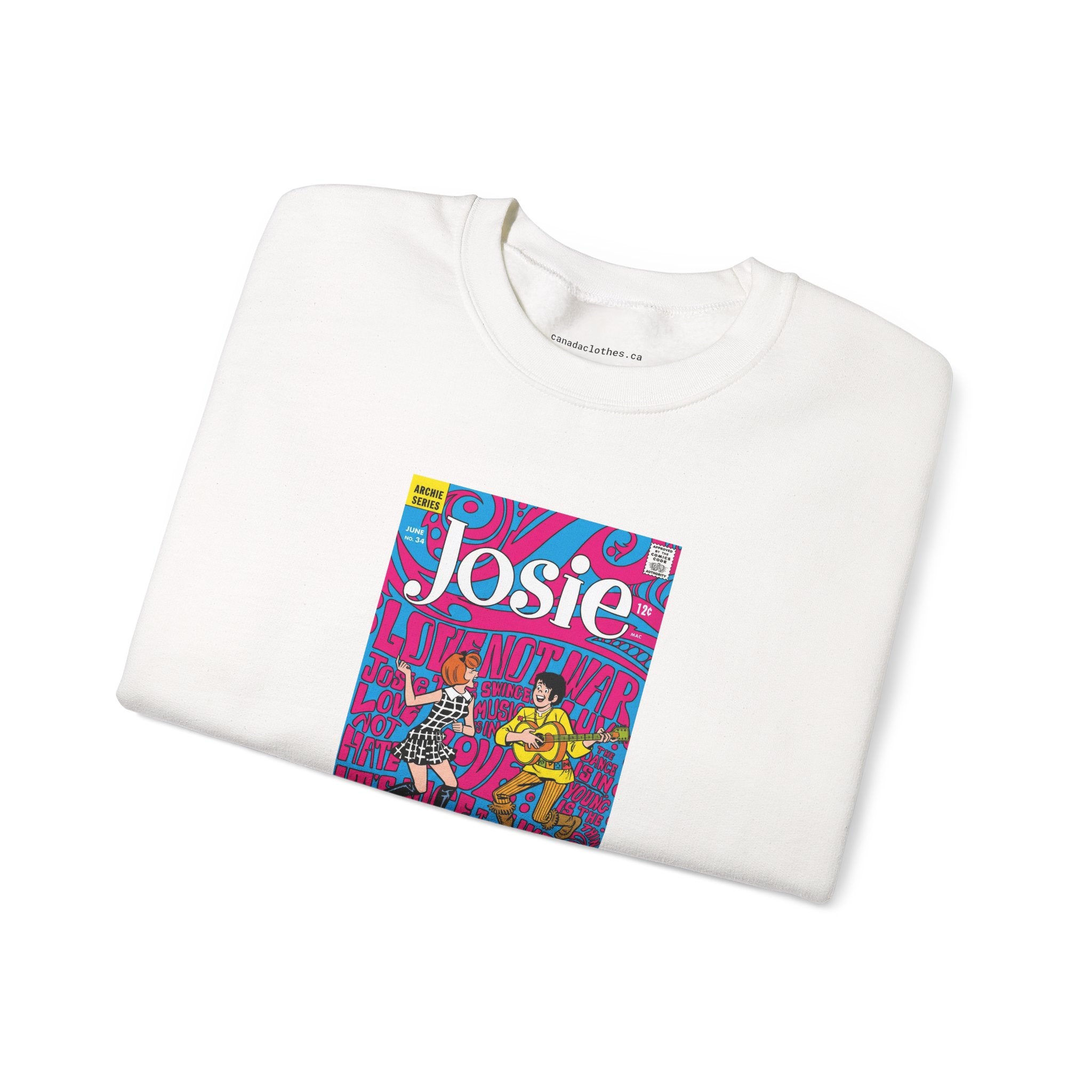 Josie - Vintage Graphic Sweatshirt - {{variant_option}} - Sweatshirt - canadaclothes.ca