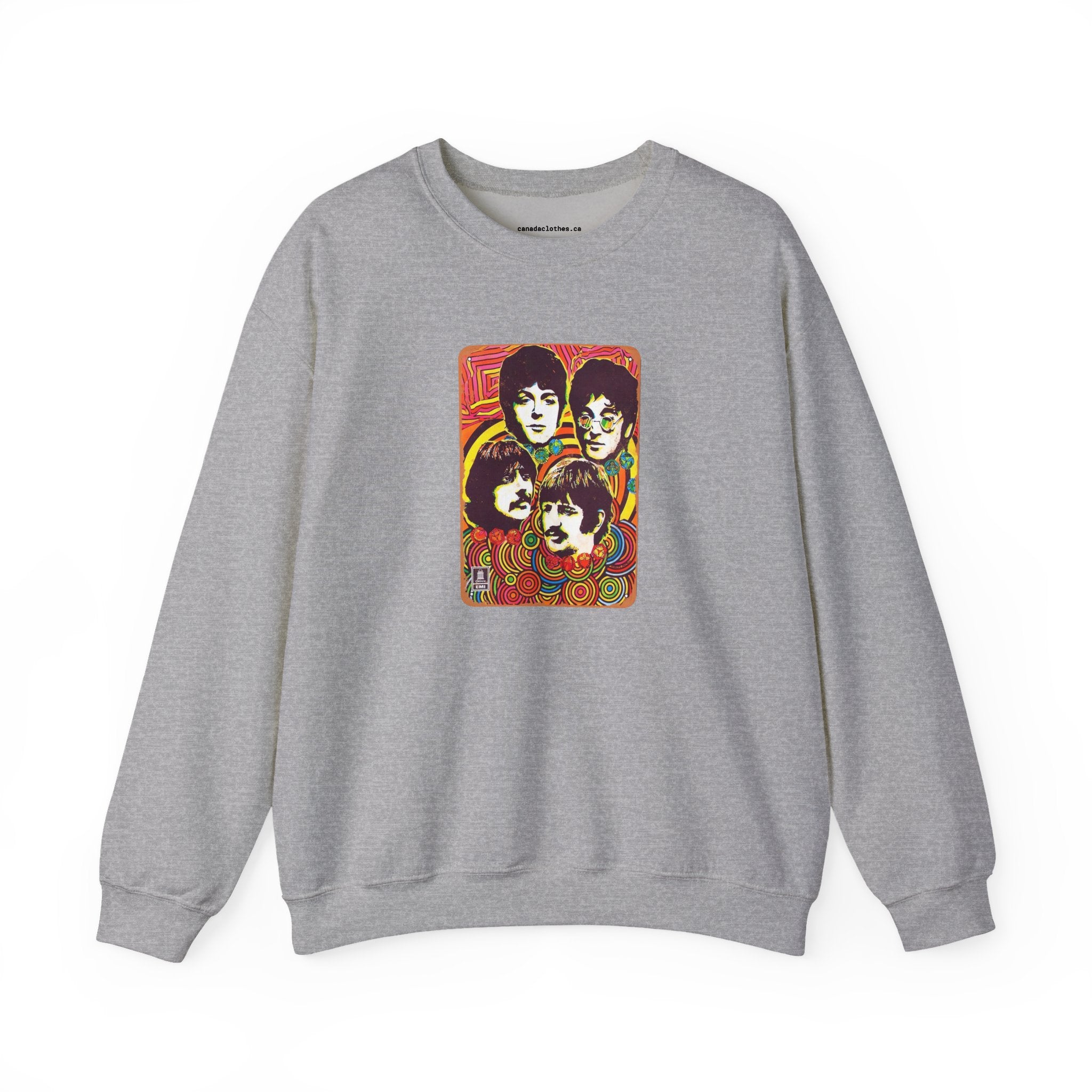 The Beatles Band Poster - Vintage Graphic Sweatshirt - {{variant_option}} - Sweatshirt - canadaclothes.ca